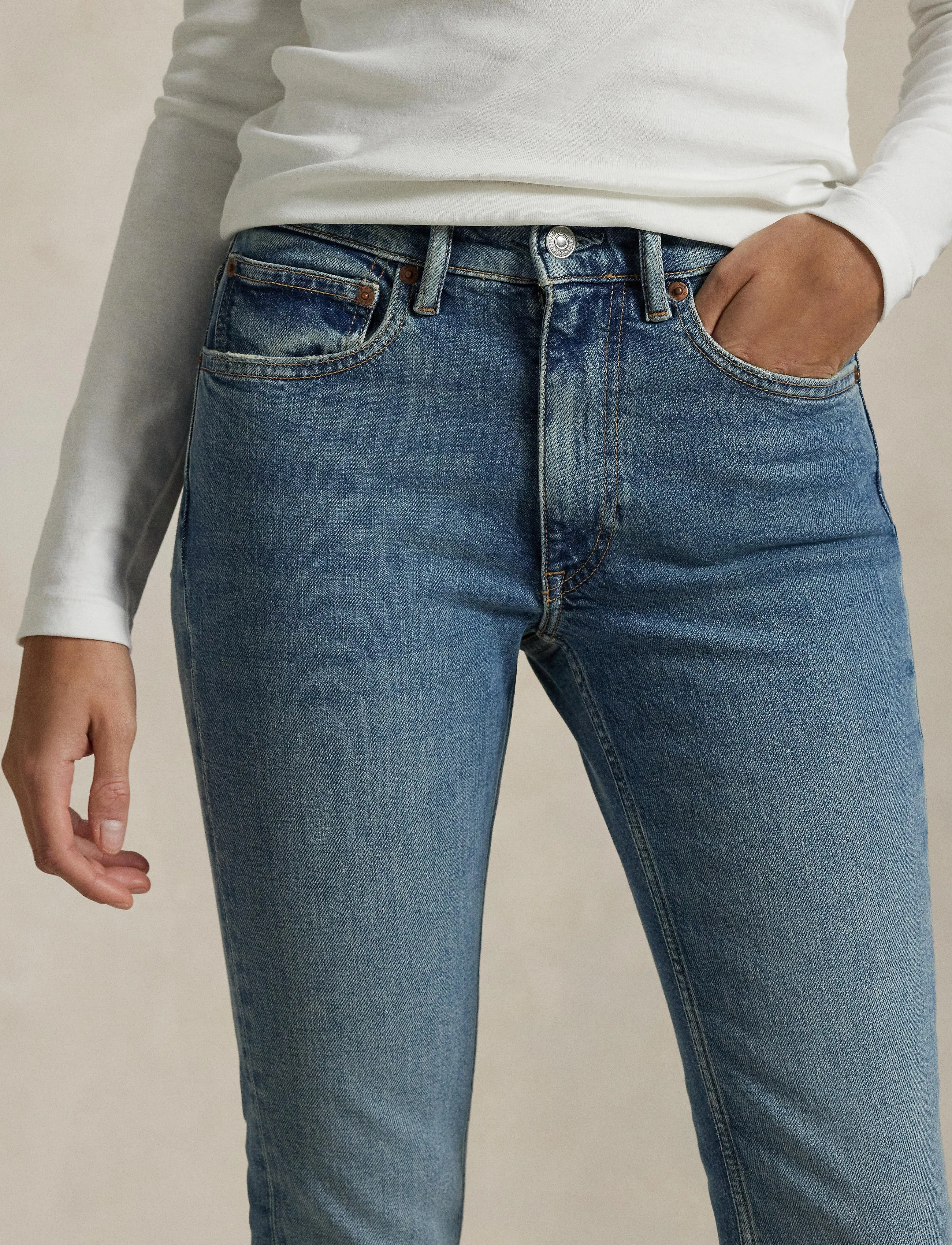Polo Ralph Lauren Mid-Rise Super-Slim Jean skinny jeans dam – bild 7