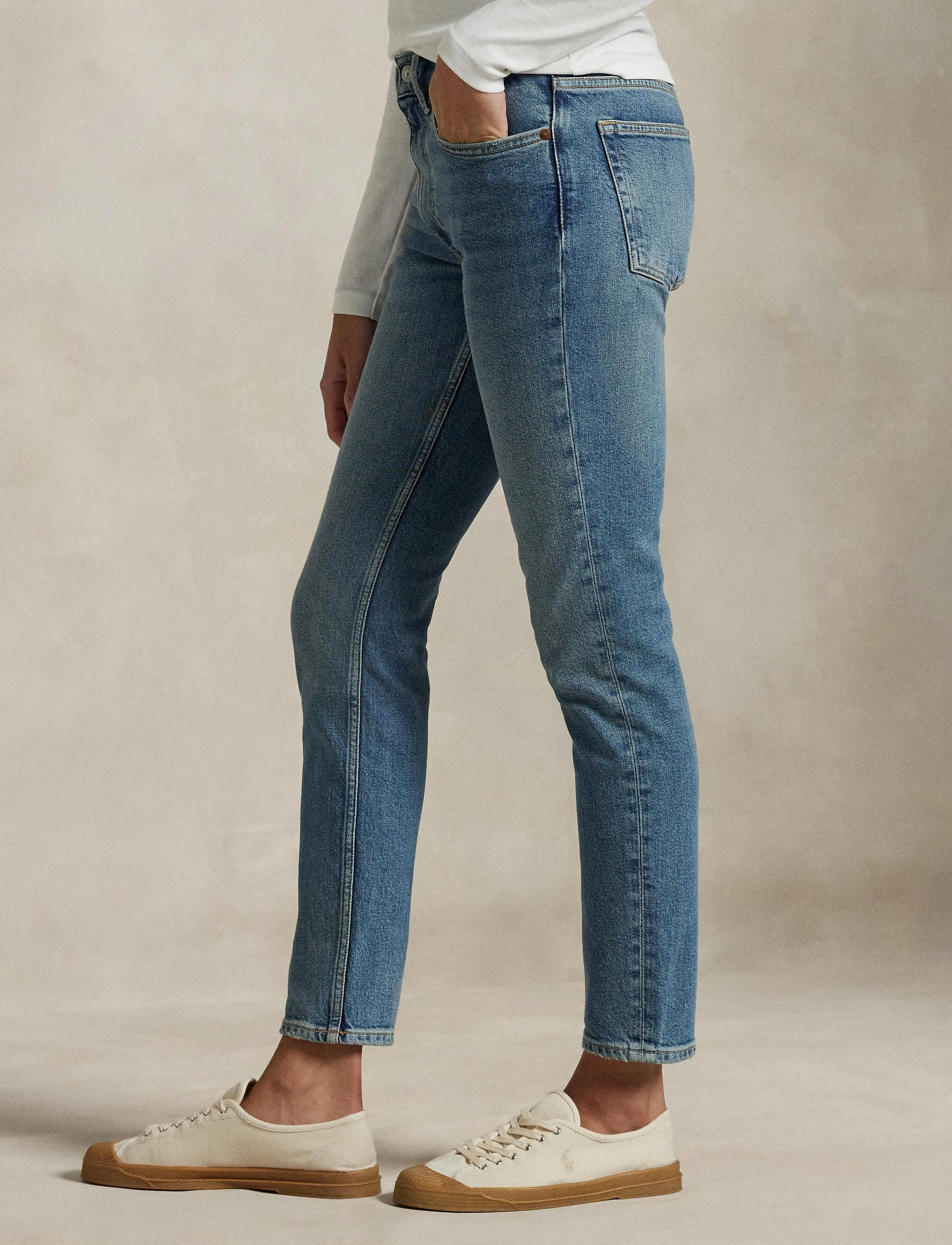 Polo Ralph Lauren Mid-Rise Super-Slim Jean skinny jeans dam – bild 8