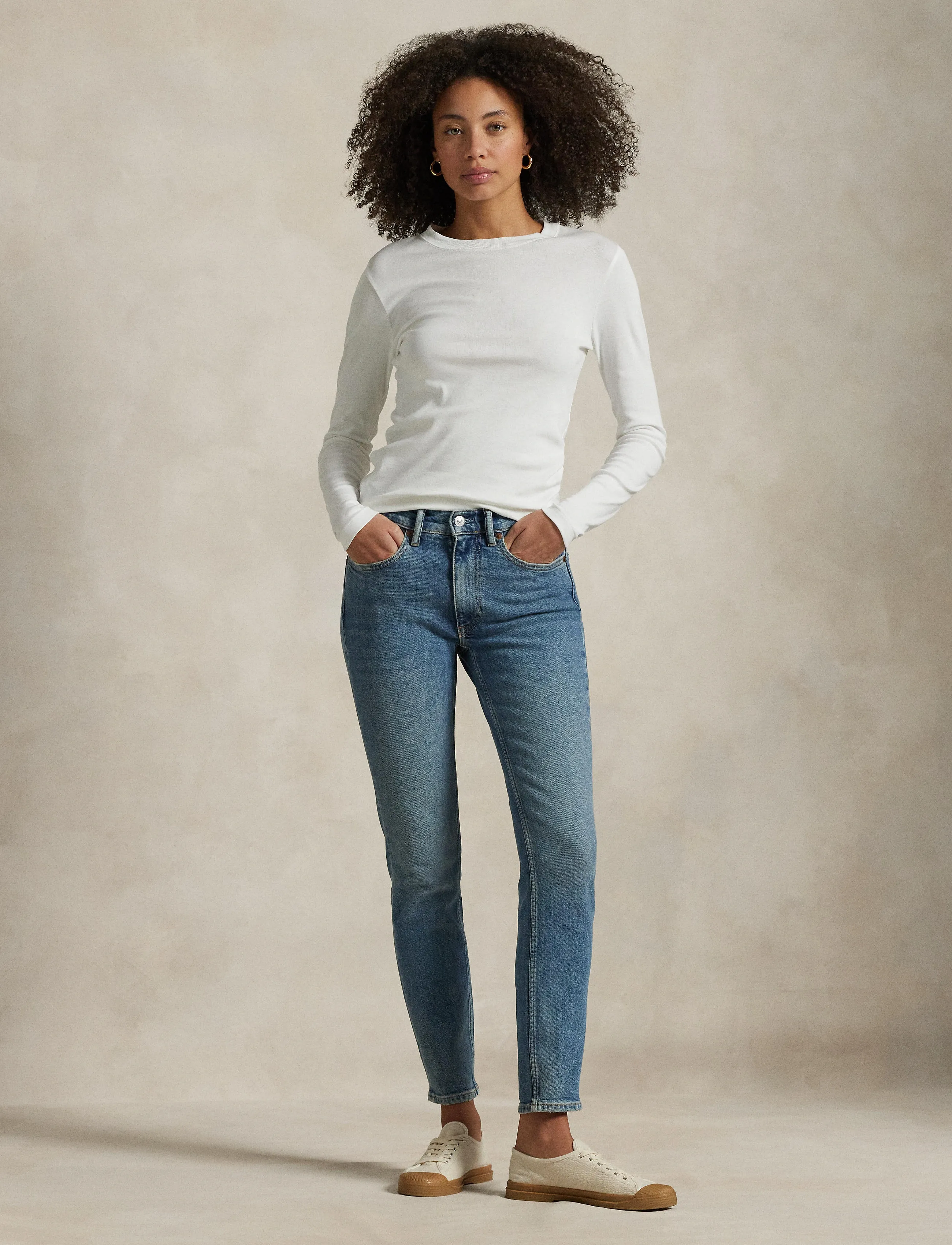 Polo Ralph Lauren Mid-Rise Super-Slim Jean skinny jeans dam – bild 9