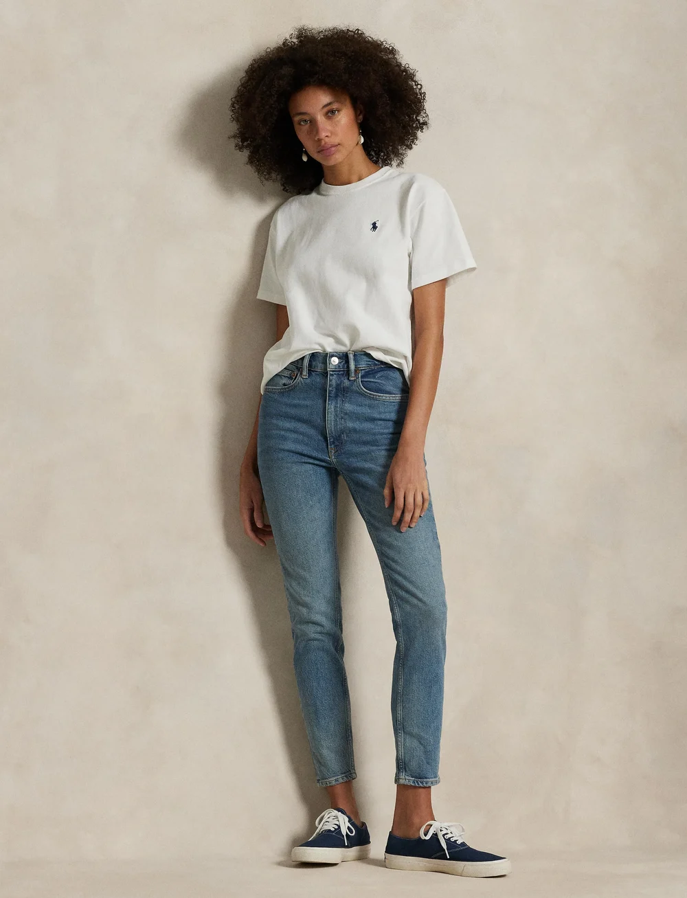 Polo Ralph Lauren - High-Rise Super-Slim Jean - slim jeans - antares wash - 3