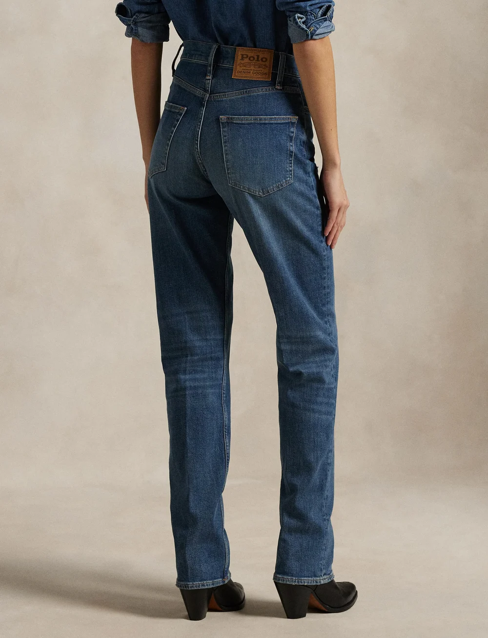 Polo Ralph Lauren - High-Rise Straight Jean - raka jeans - telesto wash - 2