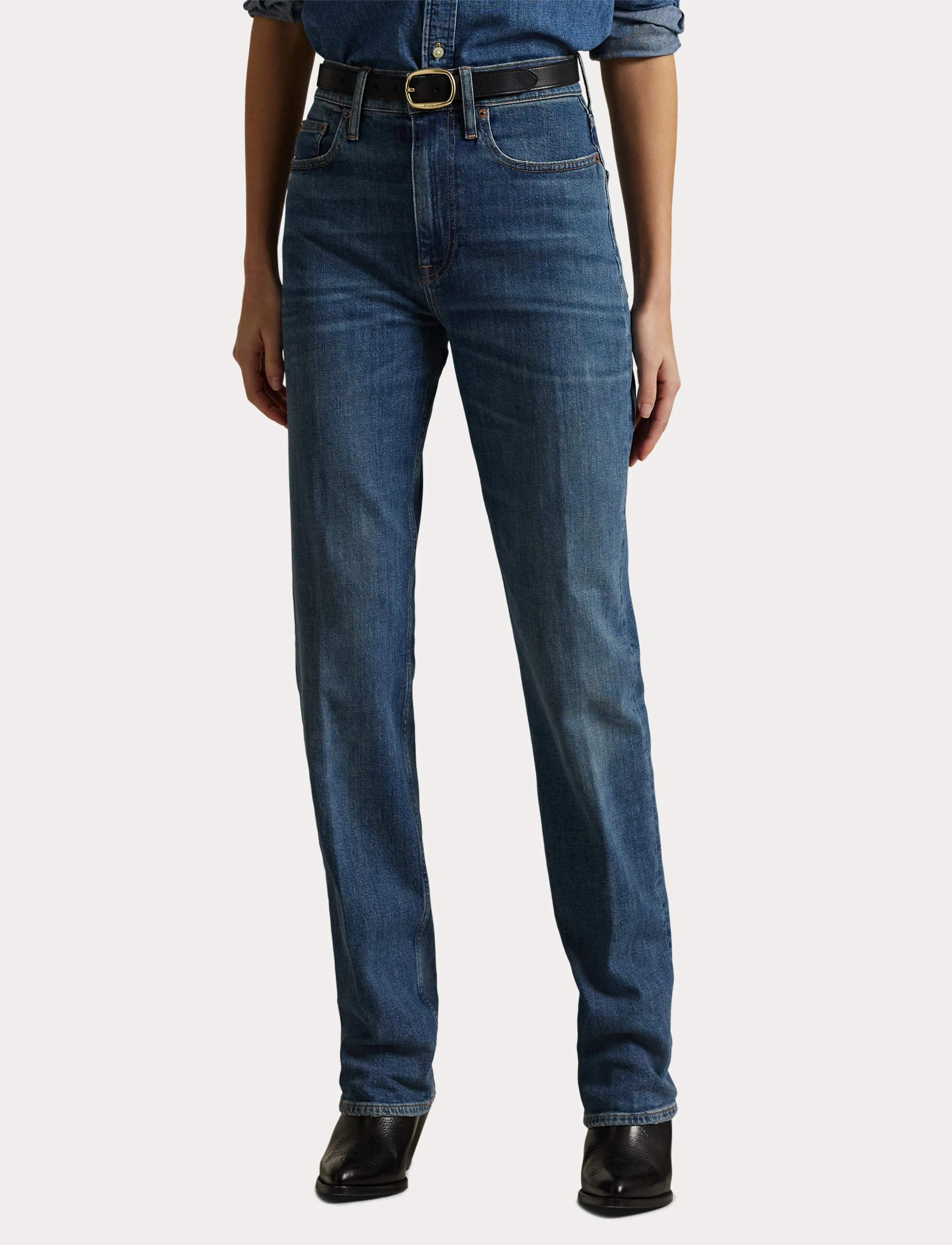 Polo Ralph Lauren - LOW STR DENIM-FUL-STR - jeans droites - telesto wash - 5