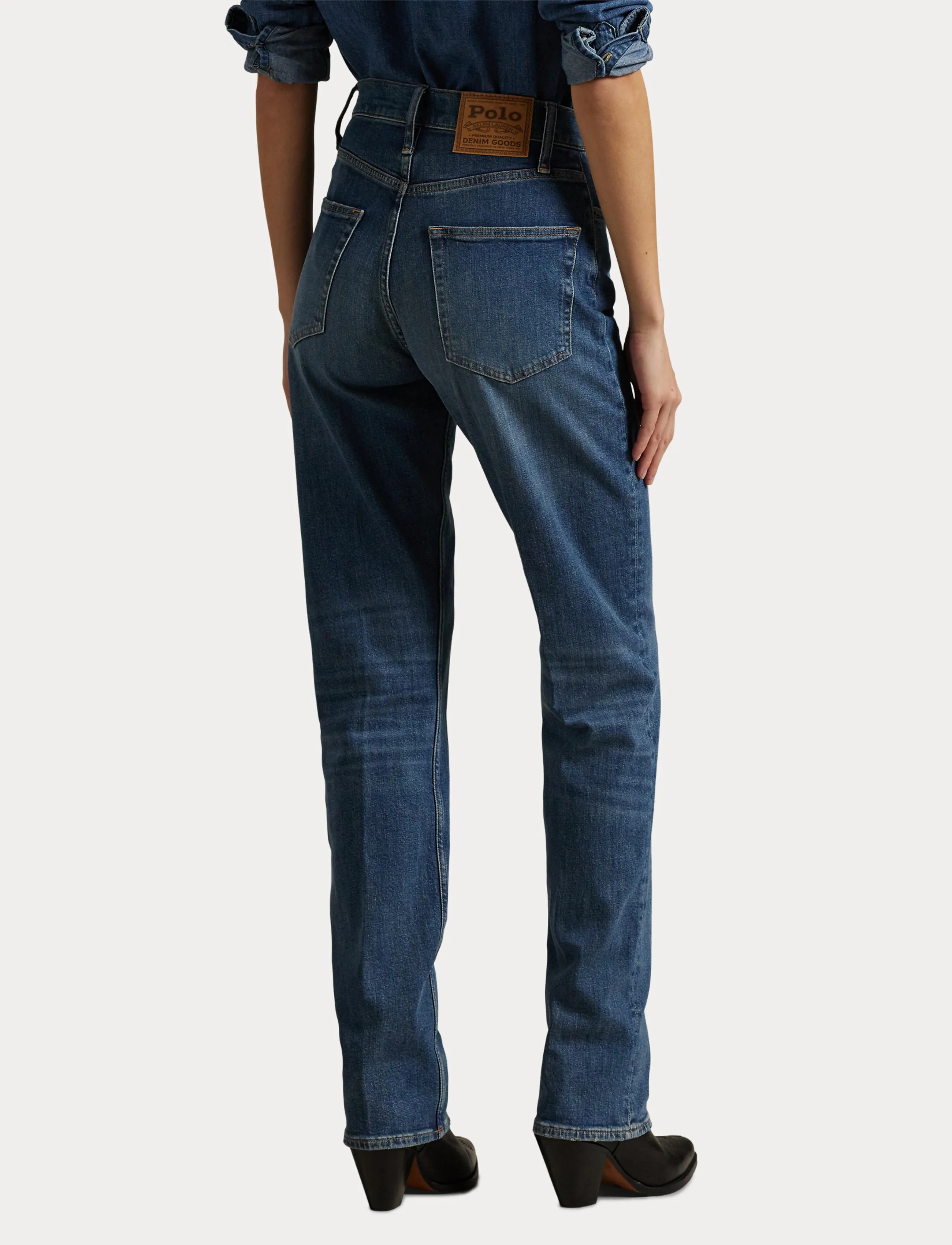 Polo Ralph Lauren High-Rise Straight Jean high waist jeans dam – bild 6