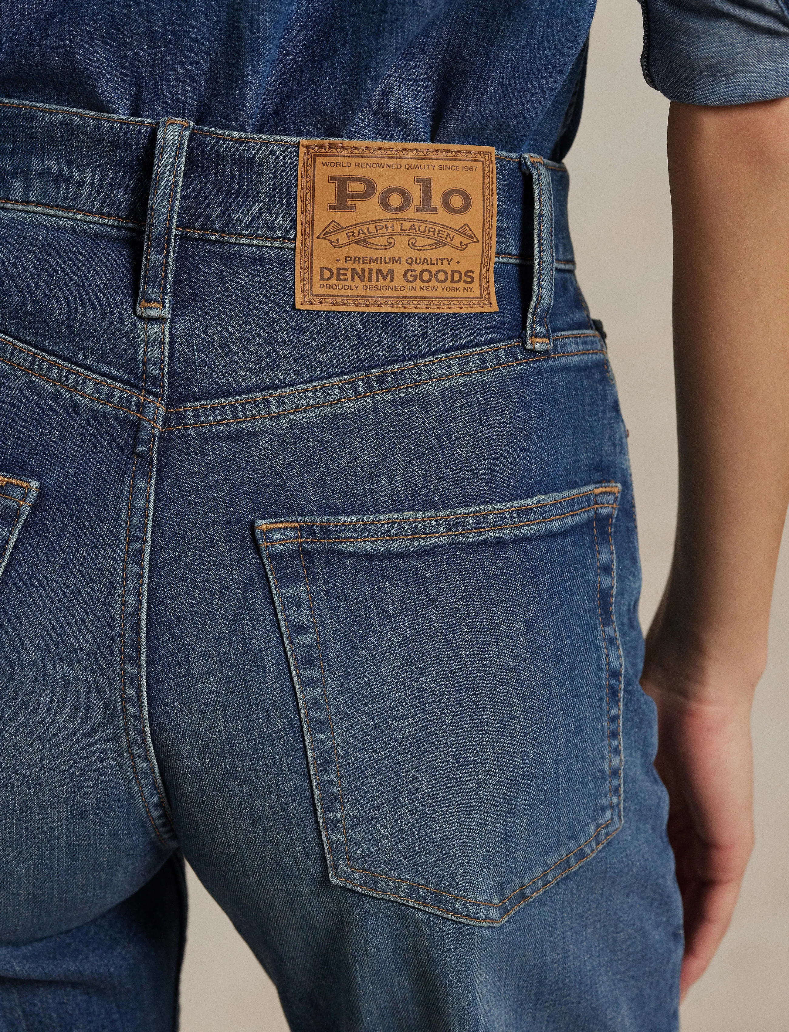 Polo Ralph Lauren High-Rise Straight Jean high waist jeans dam – bild 7