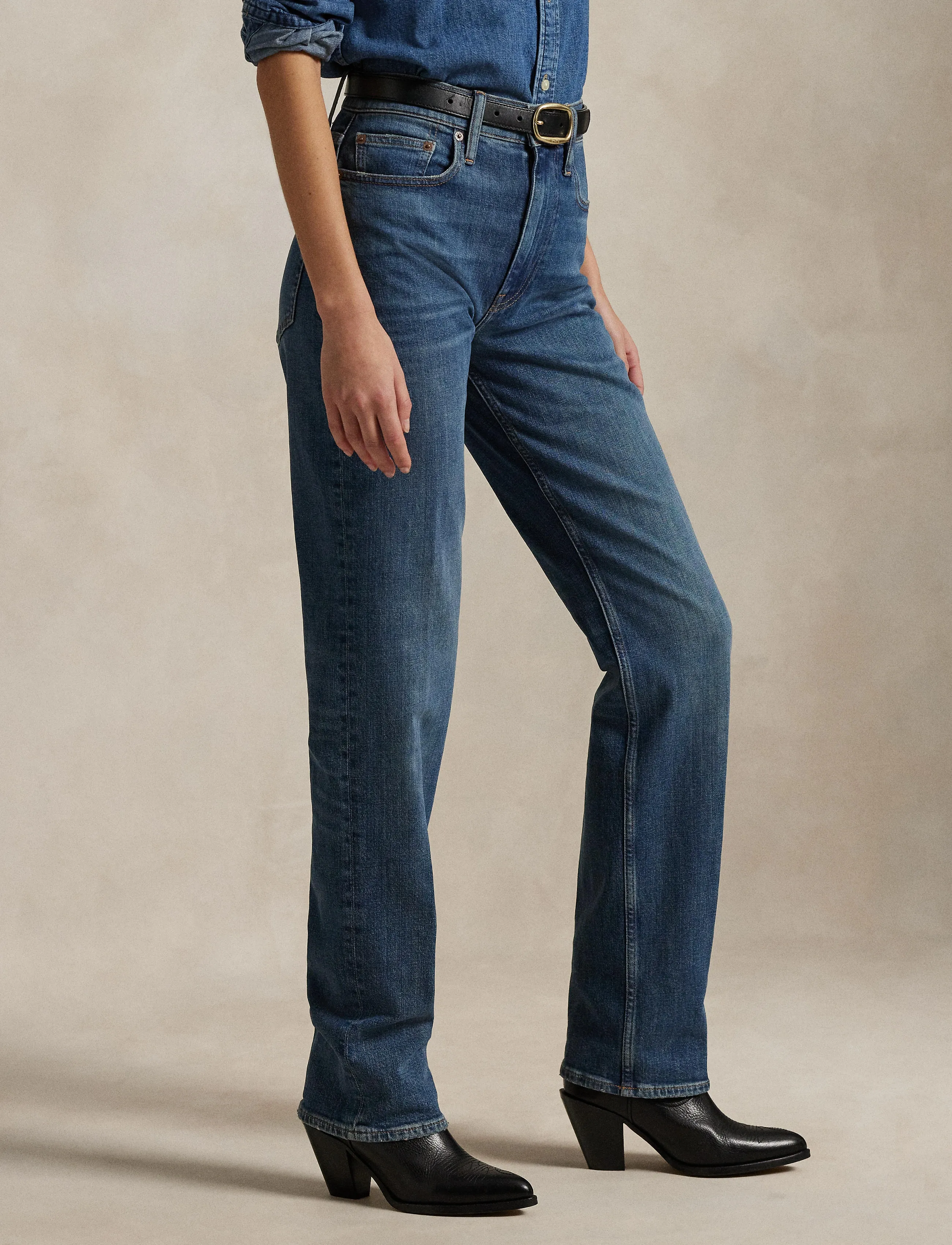 Polo Ralph Lauren High-Rise Straight Jean high waist jeans dam – bild 8