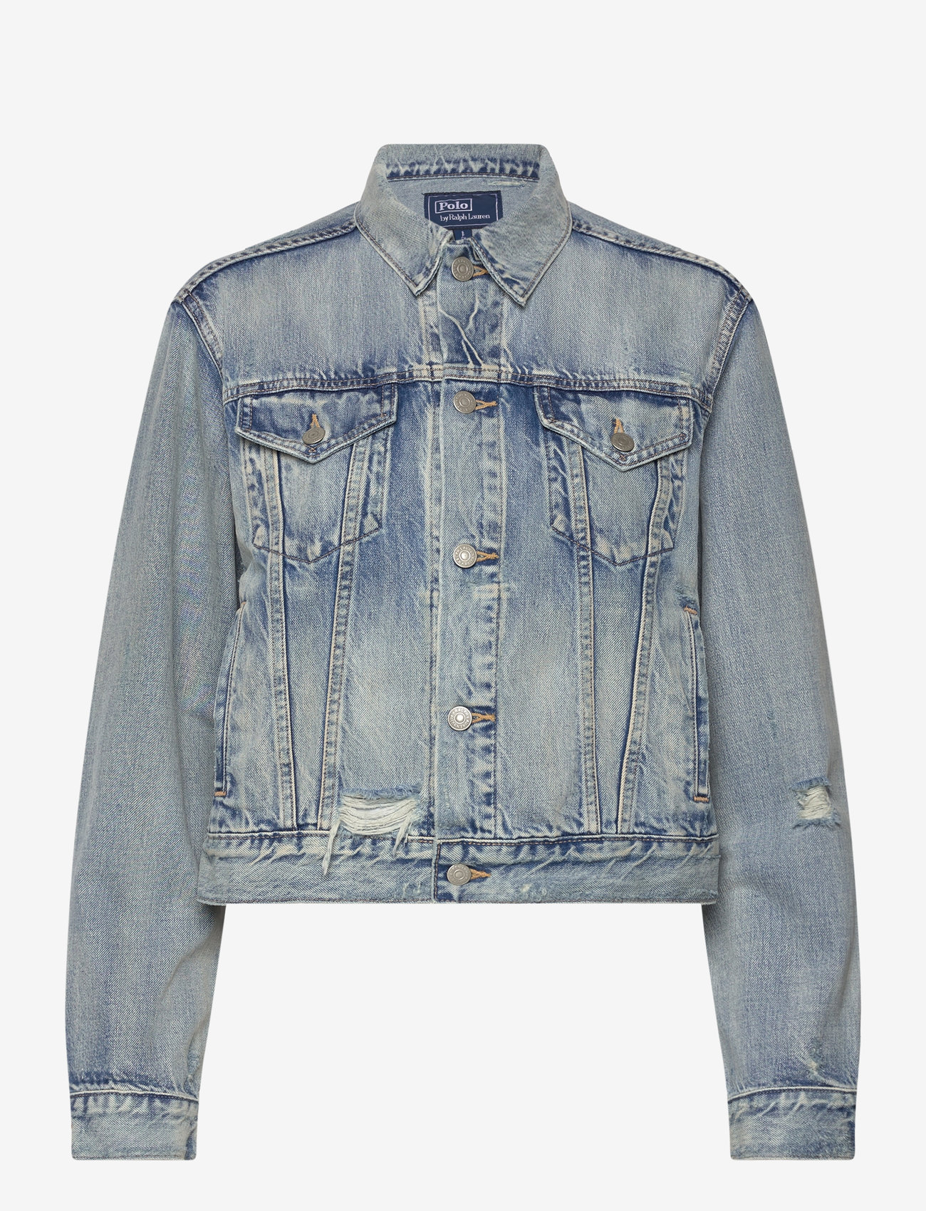 Polo Ralph Lauren - Denim Trucker Jacket - forårsjakker - cavin wash - 0