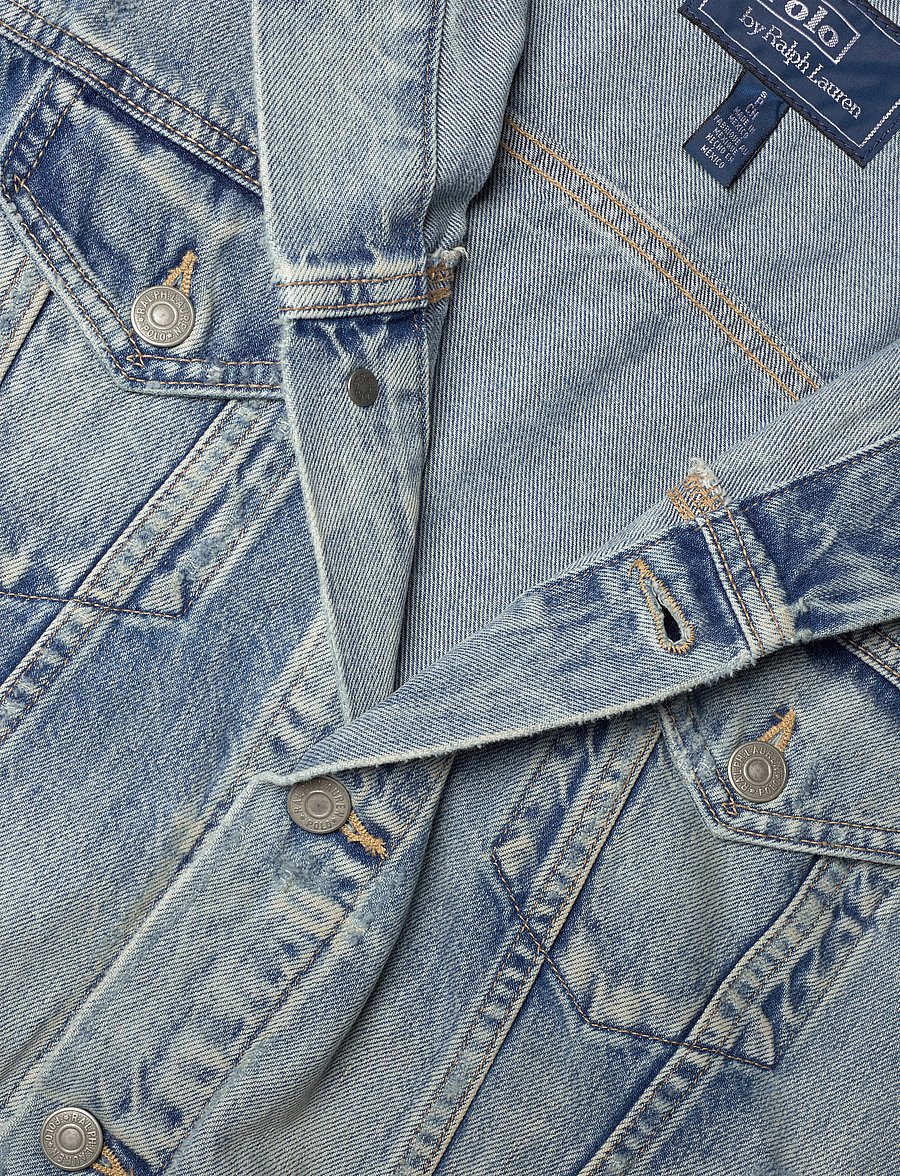Polo Ralph Lauren - Denim Trucker Jacket - kevadjoped - cavin wash - 2