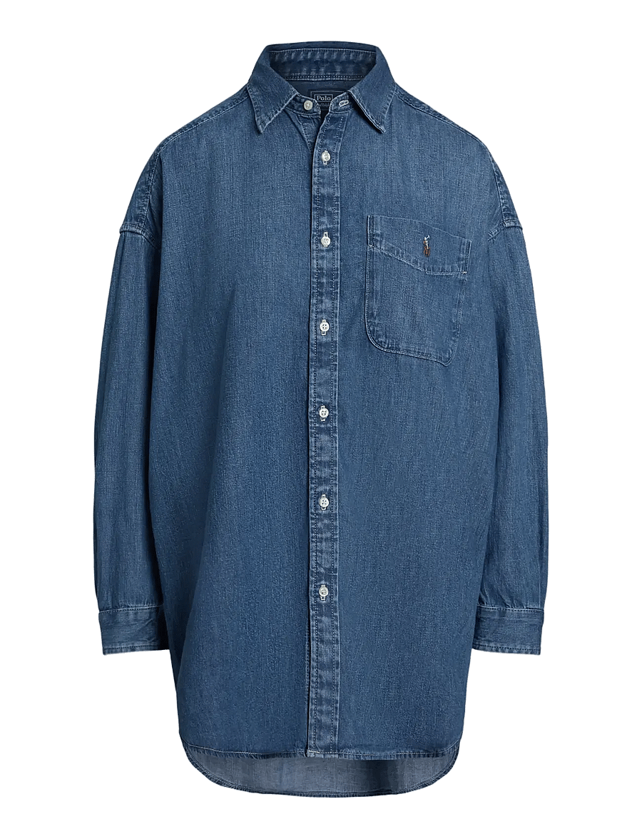 Polo Ralph Lauren - 2X1 DENIM-LSL-BFS - teksasärgid - golfito wash - 2
