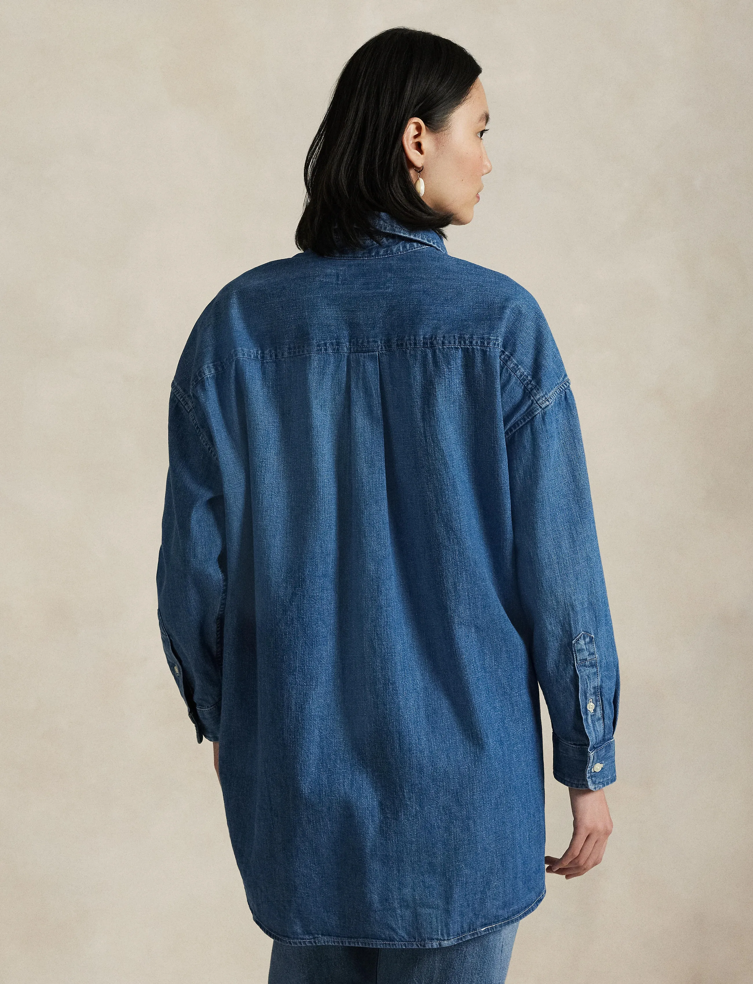 Polo Ralph Lauren - 2X1 DENIM-LSL-BFS - chemises en jeans - golfito wash - 4