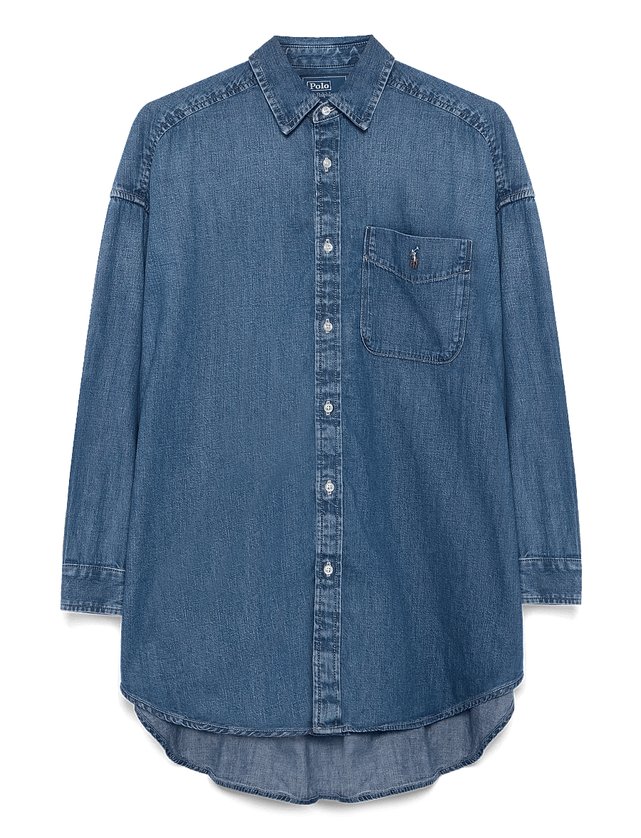 Polo Ralph Lauren - 2X1 DENIM-LSL-BFS - teksasärgid - golfito wash - 1