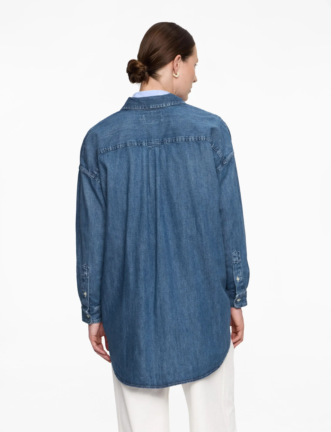 Polo Ralph Lauren - Oversize Denim Shirt - jeansskjortor - golfito wash - 5