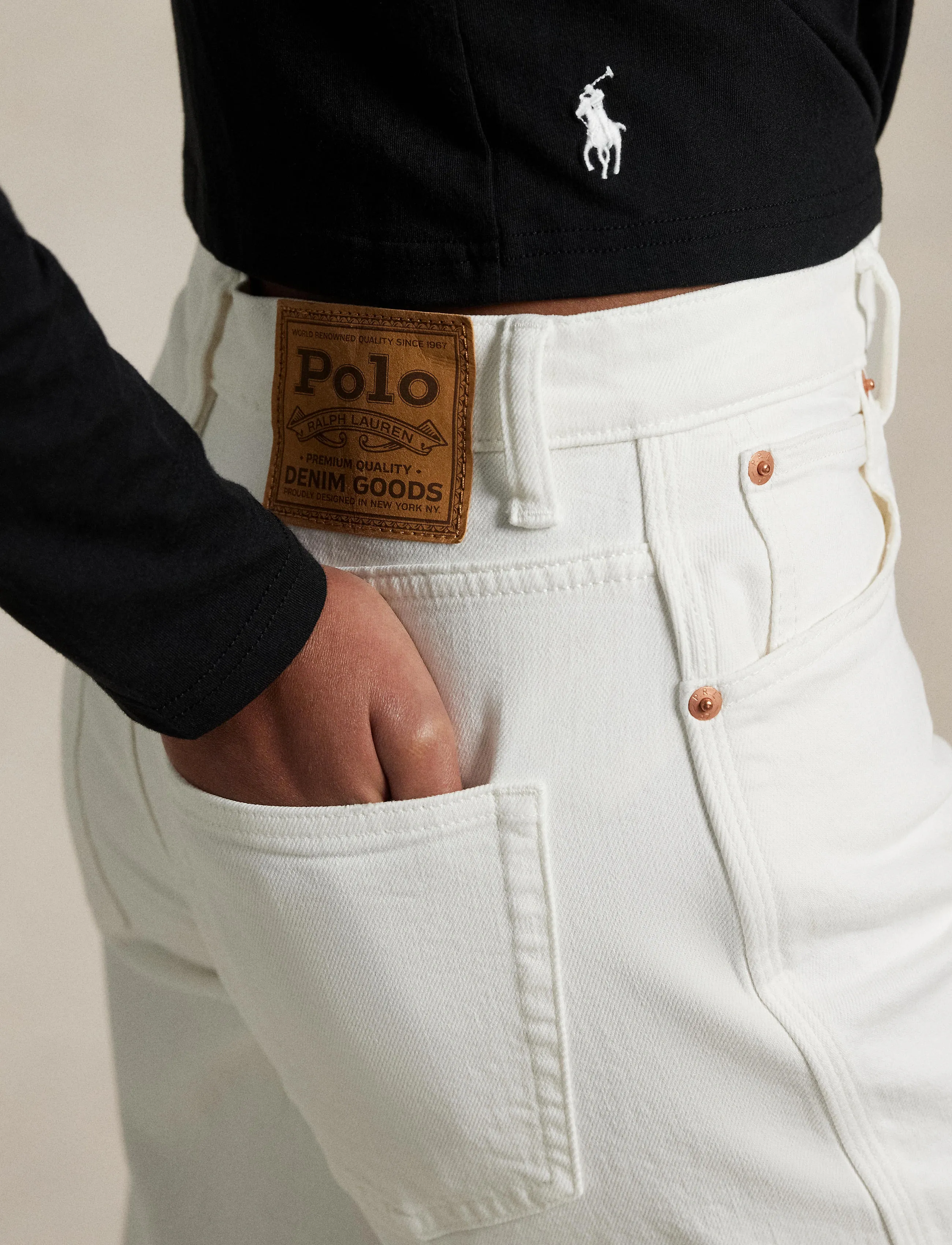 Polo Ralph Lauren - Curved Tapered Jean - barrel jeans - crocus wsh - 4