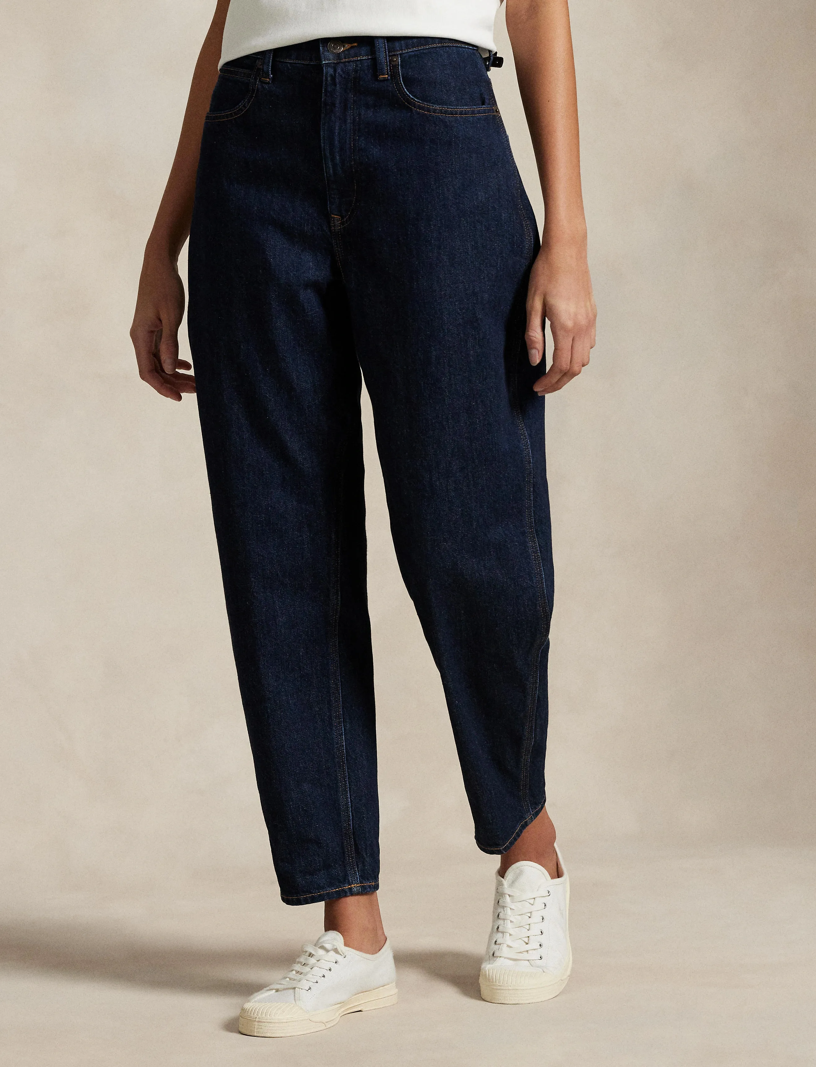 Polo Ralph Lauren 3X1 RIGID DENIM-AKL-STR - Transitional Layering - KELILAH WASH / navy