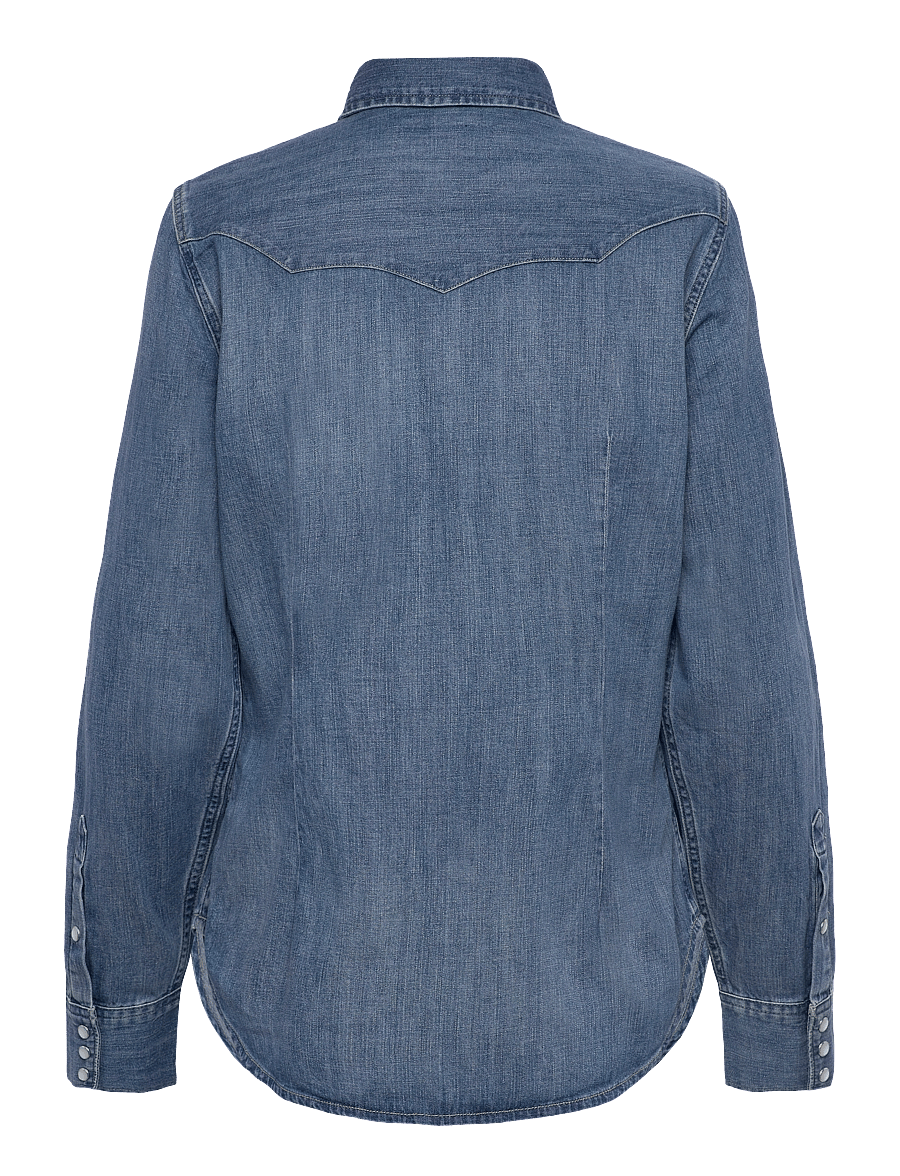 Polo Ralph Lauren - Denim Western Shirt - teksasärgid - canaria wash - 2