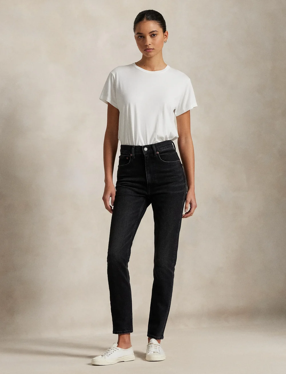 Polo Ralph Lauren - High-Rise Super-Slim Jean - slim jeans - parker wsh - 3