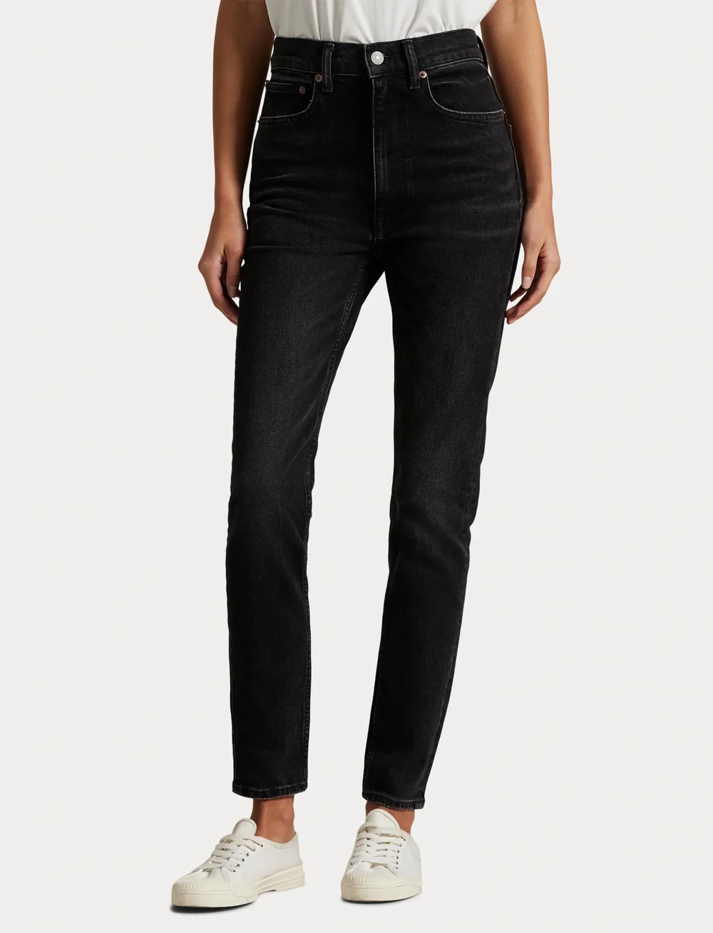 Polo Ralph Lauren - High-Rise Super-Slim Jean - slim jeans - parker wsh - 5