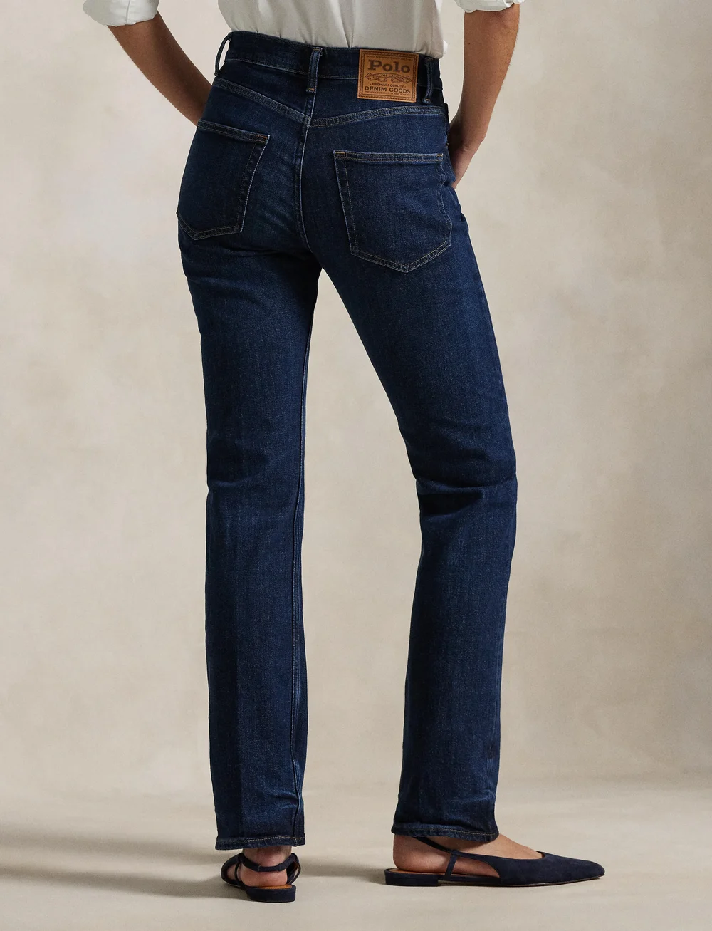 Polo Ralph Lauren - High-Rise Straight Jean - straight jeans - nazas wash - 2