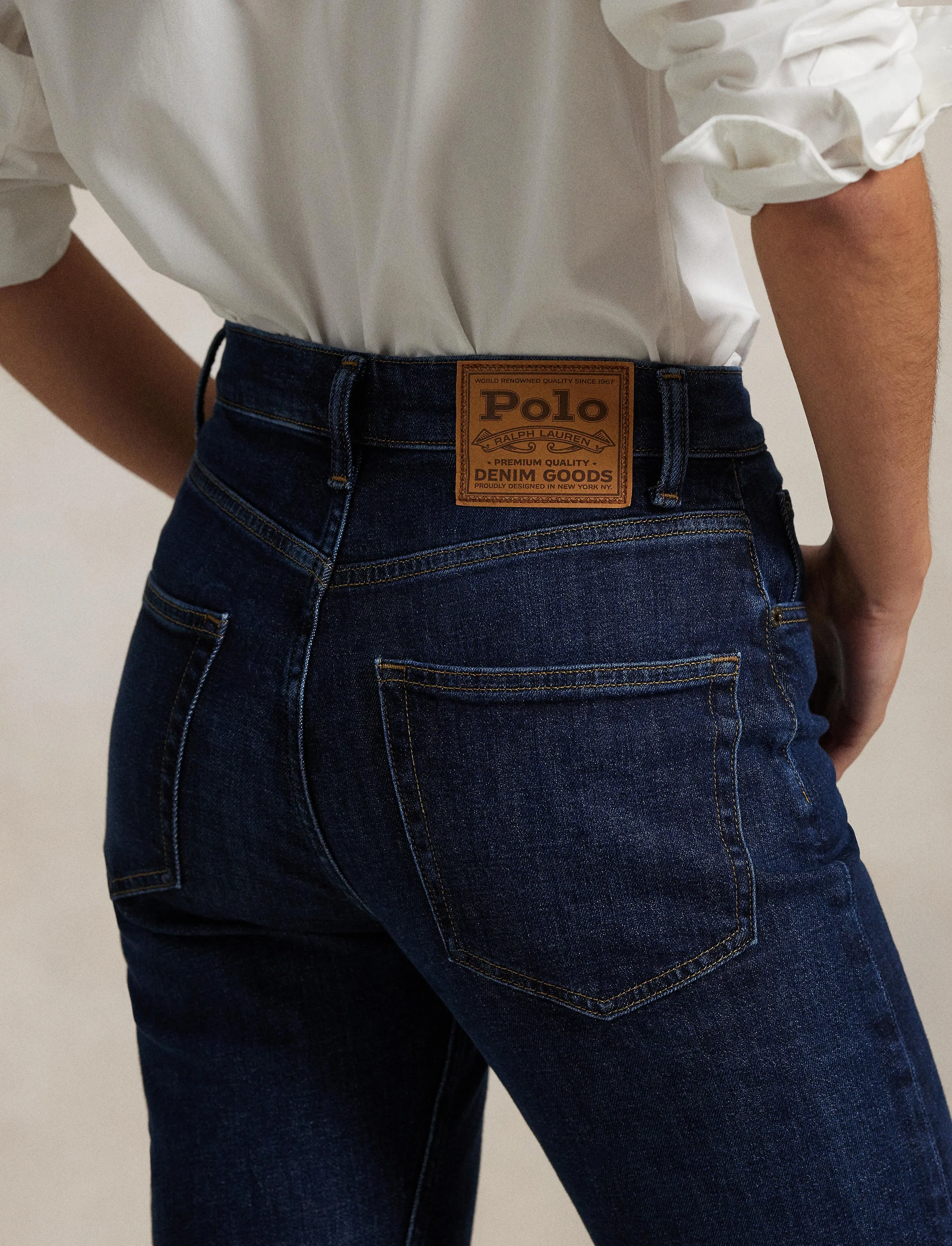 Polo Ralph Lauren raka jeans med hög midja dam – bild 8