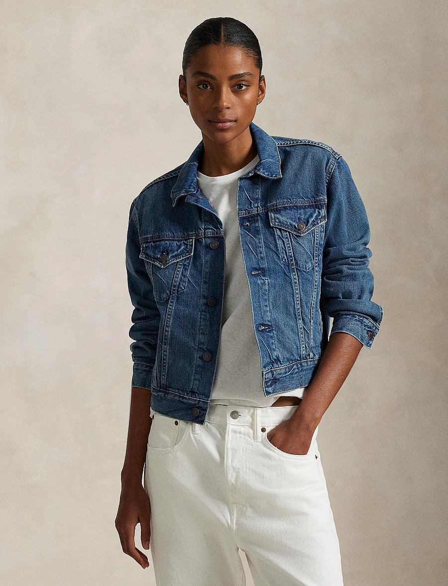 Polo Ralph Lauren - Denim Trucker Jacket - vestes de printemps - meuse wash - 0