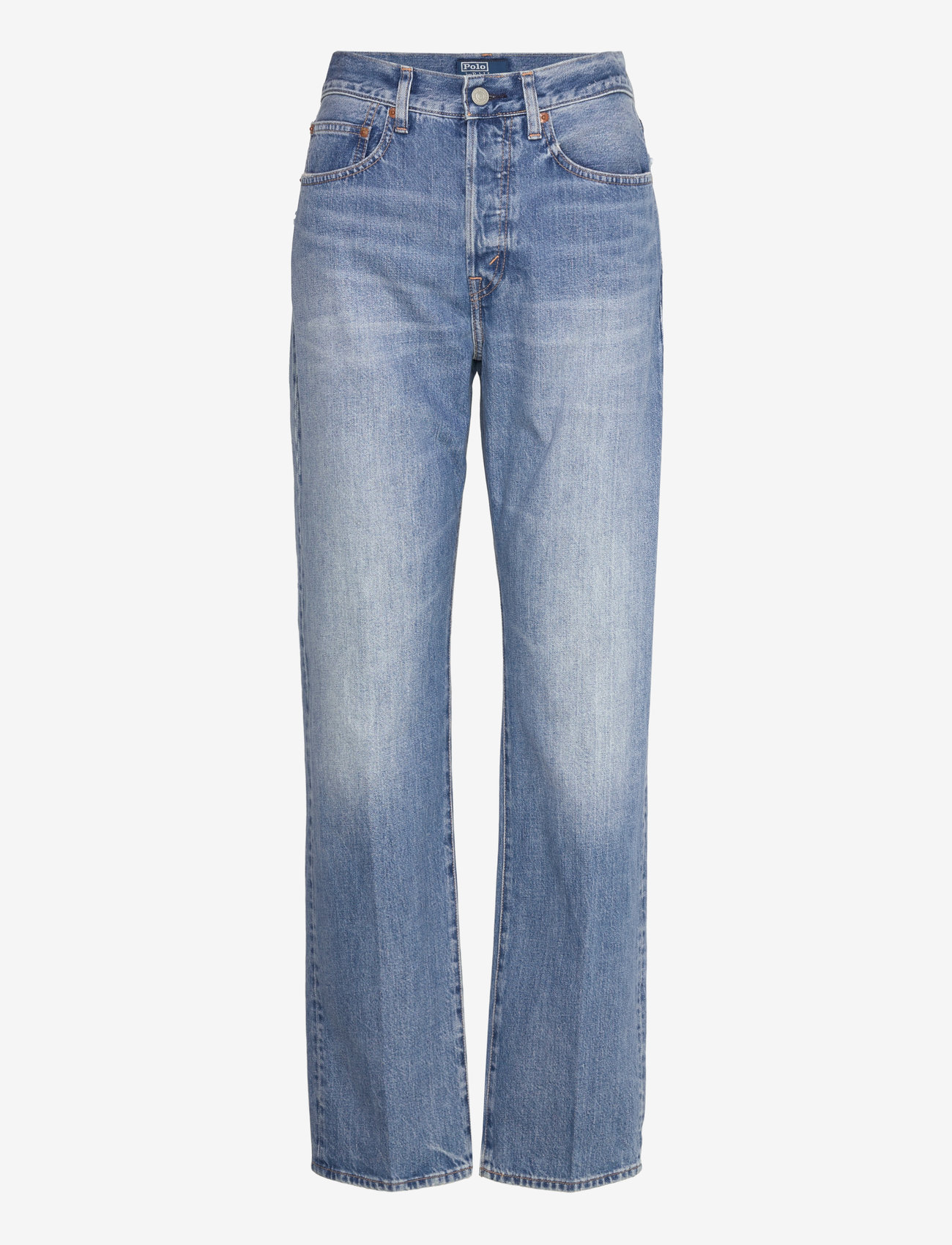 Polo Ralph Lauren - High-Rise Relaxed Straight Jean - mom jeans - lebec wash - 0