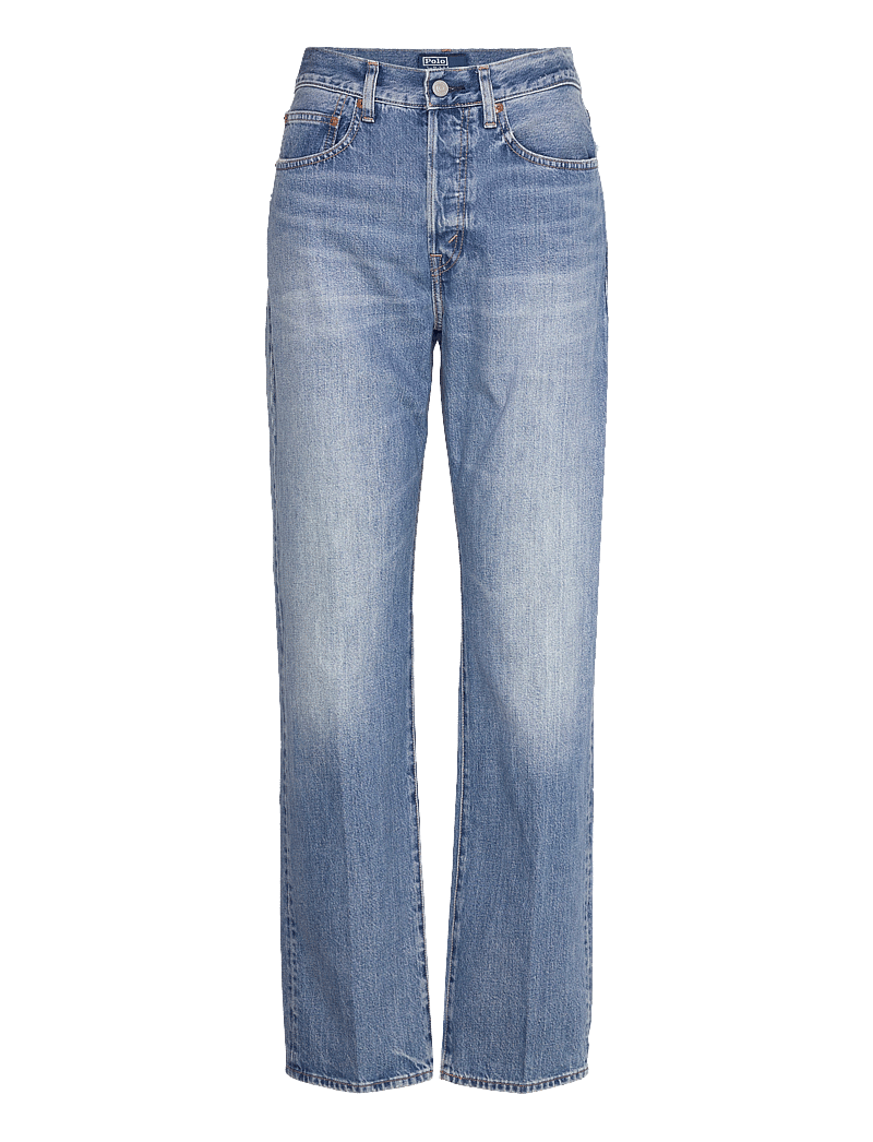 Polo Ralph Lauren - High-Rise Relaxed Straight Jean - mom jeans - lebec wash - 0