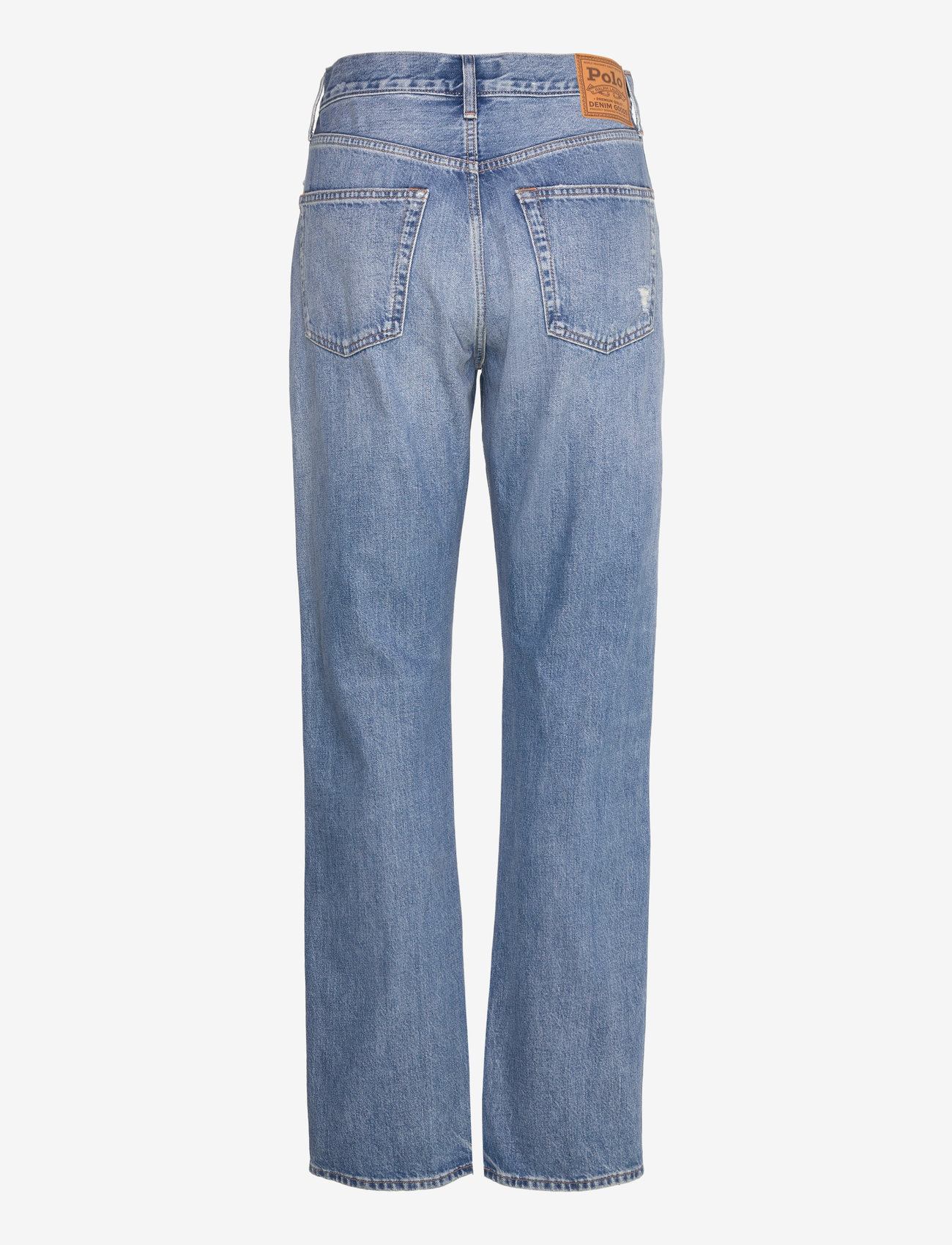 Polo Ralph Lauren - High-Rise Relaxed Straight Jean - mom jeans - lebec wash - 1