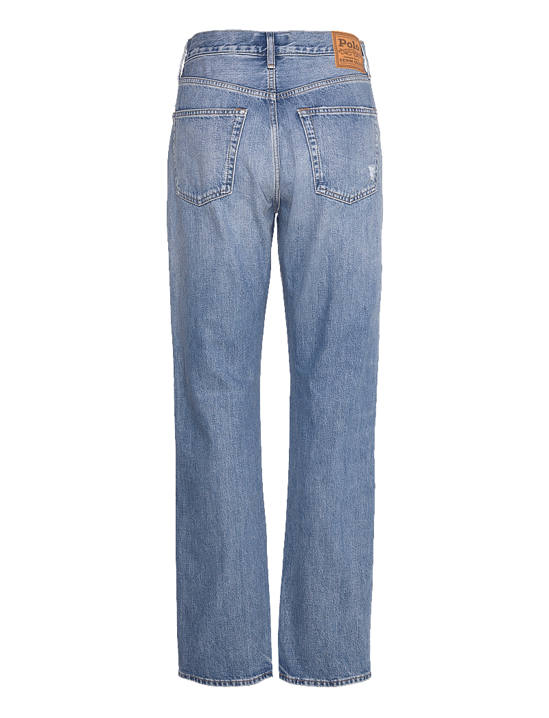 Polo Ralph Lauren - High-Rise Relaxed Straight Jean - mom jeans - lebec wash - 1
