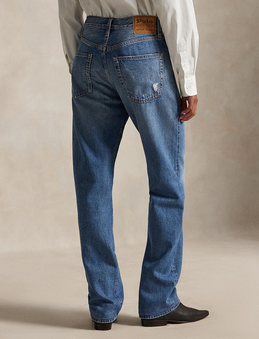 Polo Ralph Lauren - 3X1 RIGID DENIM-FUL-STR - mom-lõikega teksad - lebec wash - 3