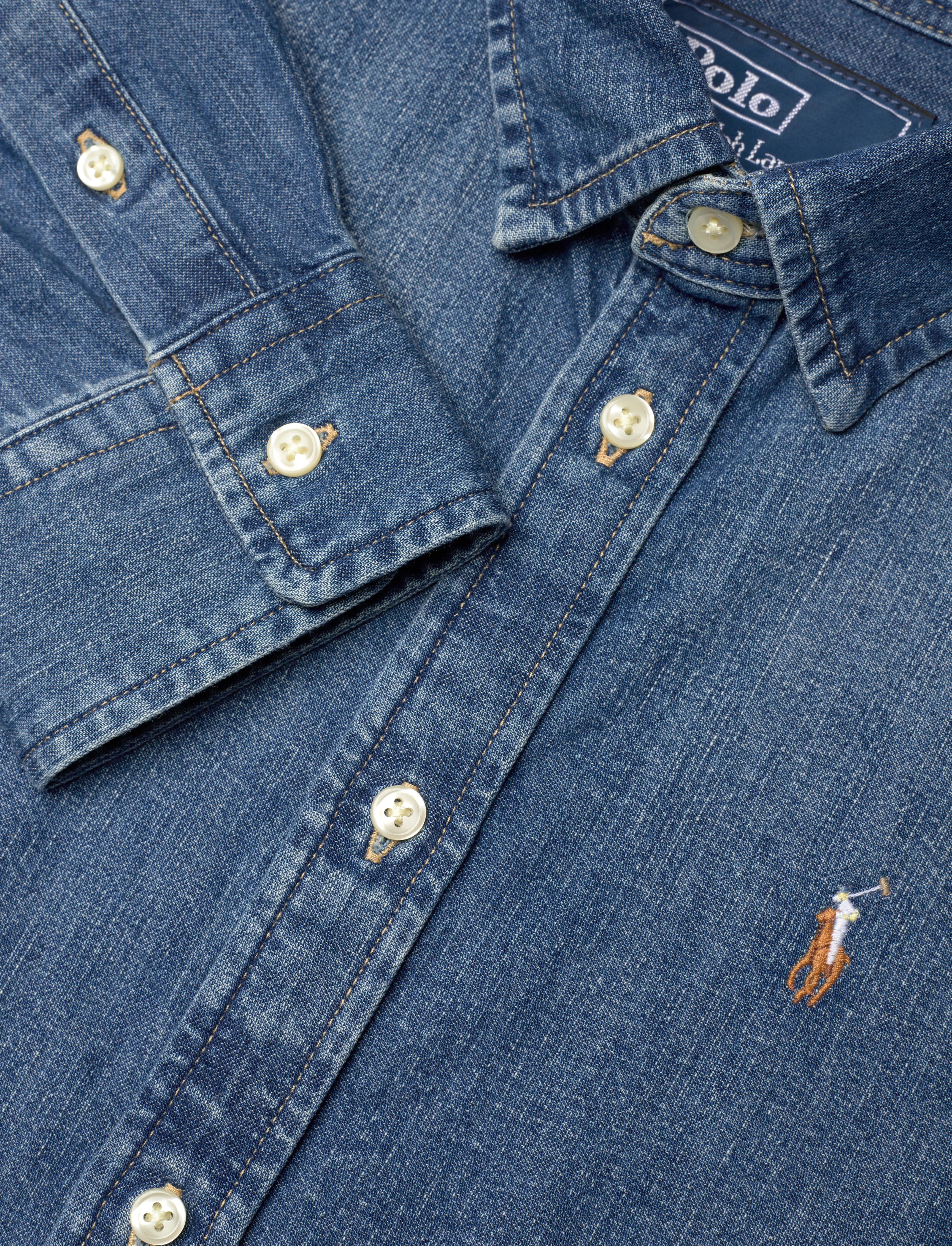 Polo Ralph Lauren - Slim Fit Denim Shirt - chemises en jeans - merced wash - 2