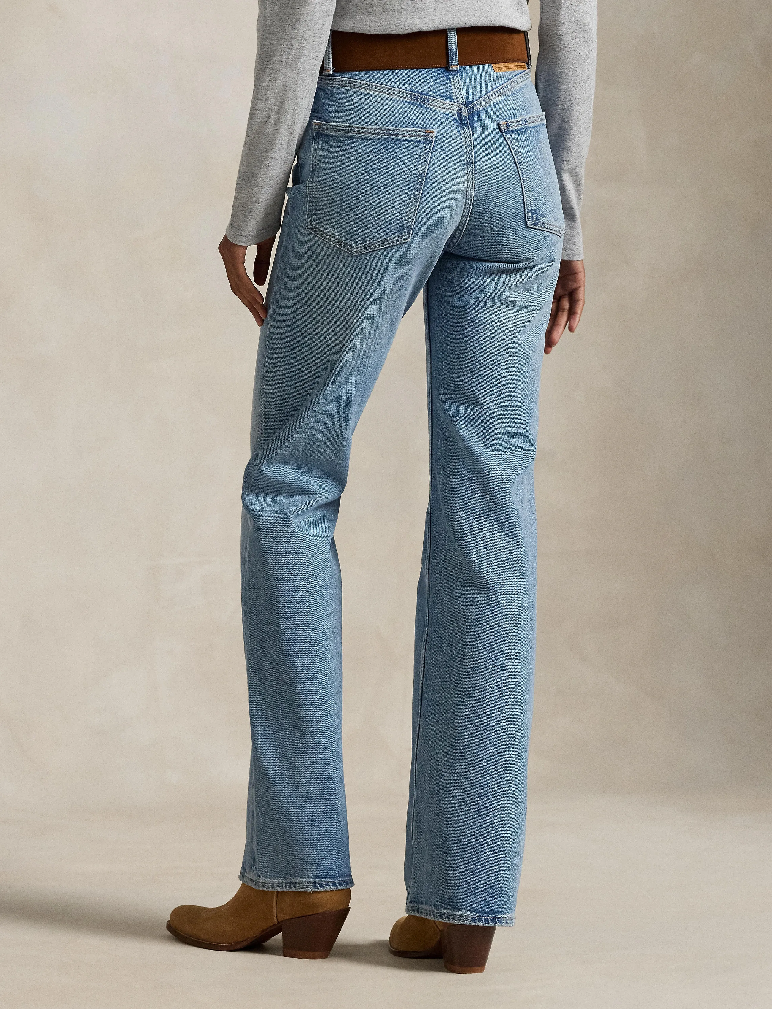 Polo Ralph Lauren - LOW STR DENIM-FUL-FLR - jeans évasés - bruini wash - 2