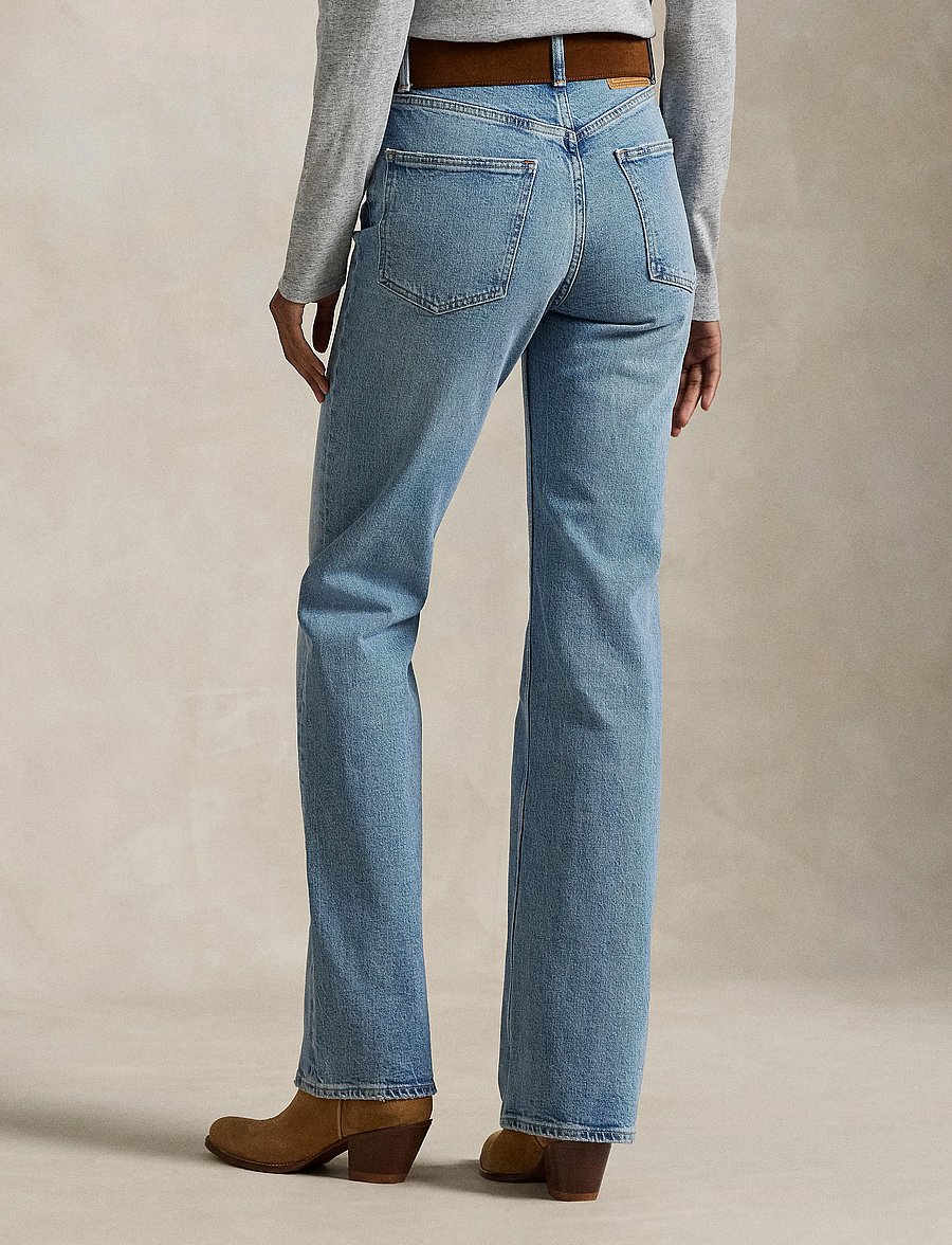 Polo Ralph Lauren - LOW STR DENIM-FUL-FLR - alt eriti laia säärega teksad - bruini wash - 2