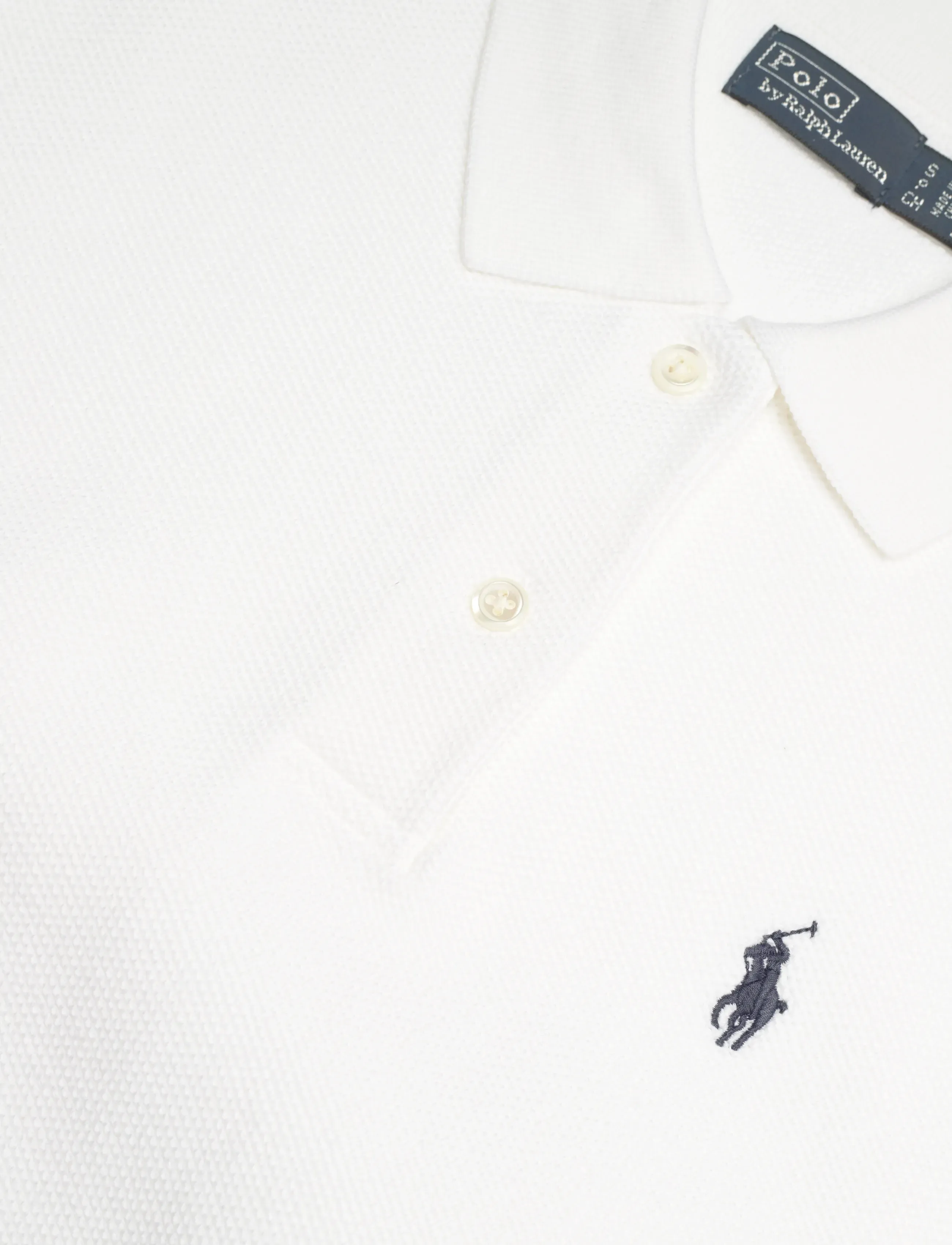Polo Ralph Lauren - Cotton Cropped Sleeveless Polo Sweater - poloskjorter - white - 2
