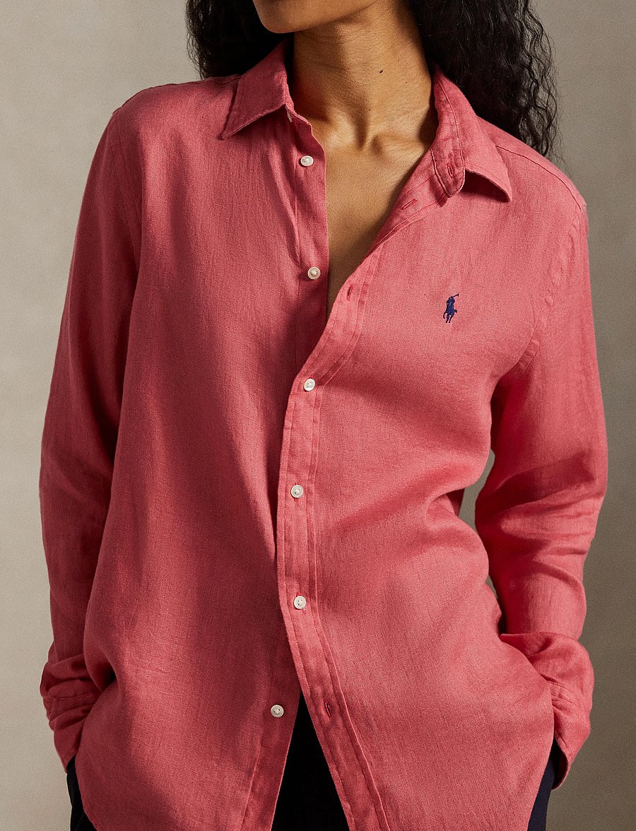 Polo Ralph Lauren - Classic Fit Linen Shirt - jeanshemden - adirondack berry - 3