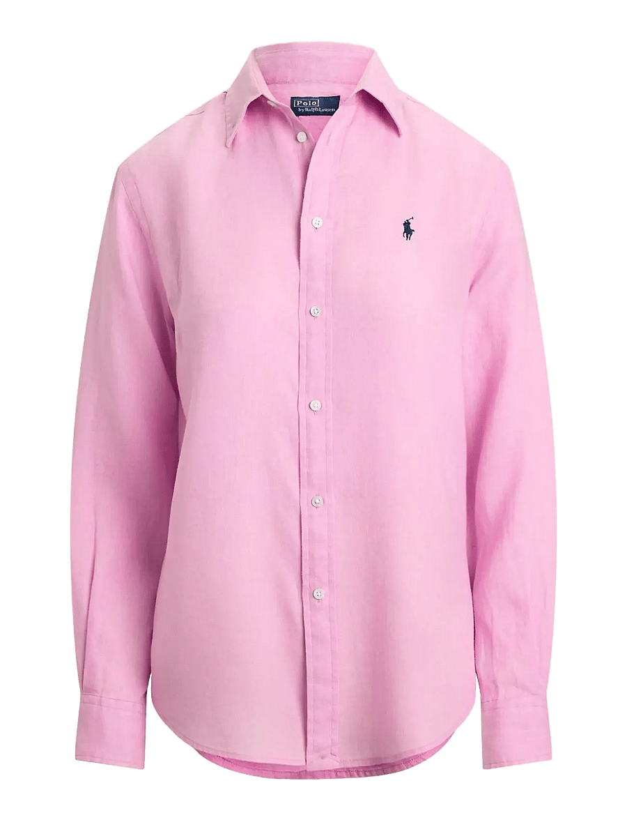 Polo Ralph Lauren - Classic Fit Linen Shirt - jeanshemden - carmel pink - 0