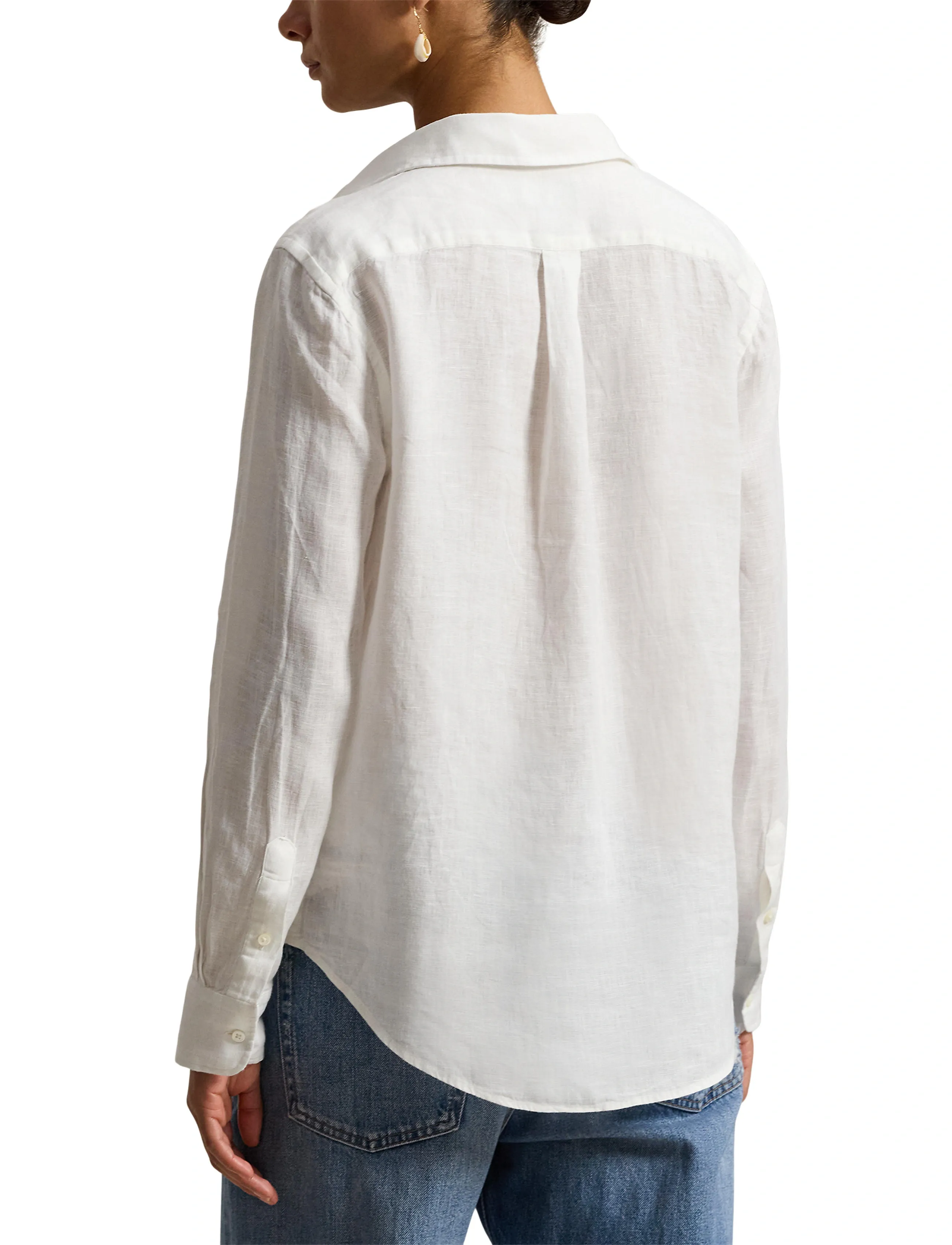 Polo Ralph Lauren Classic Fit Linen Shirt skjortor & blusar dam – bild 4
