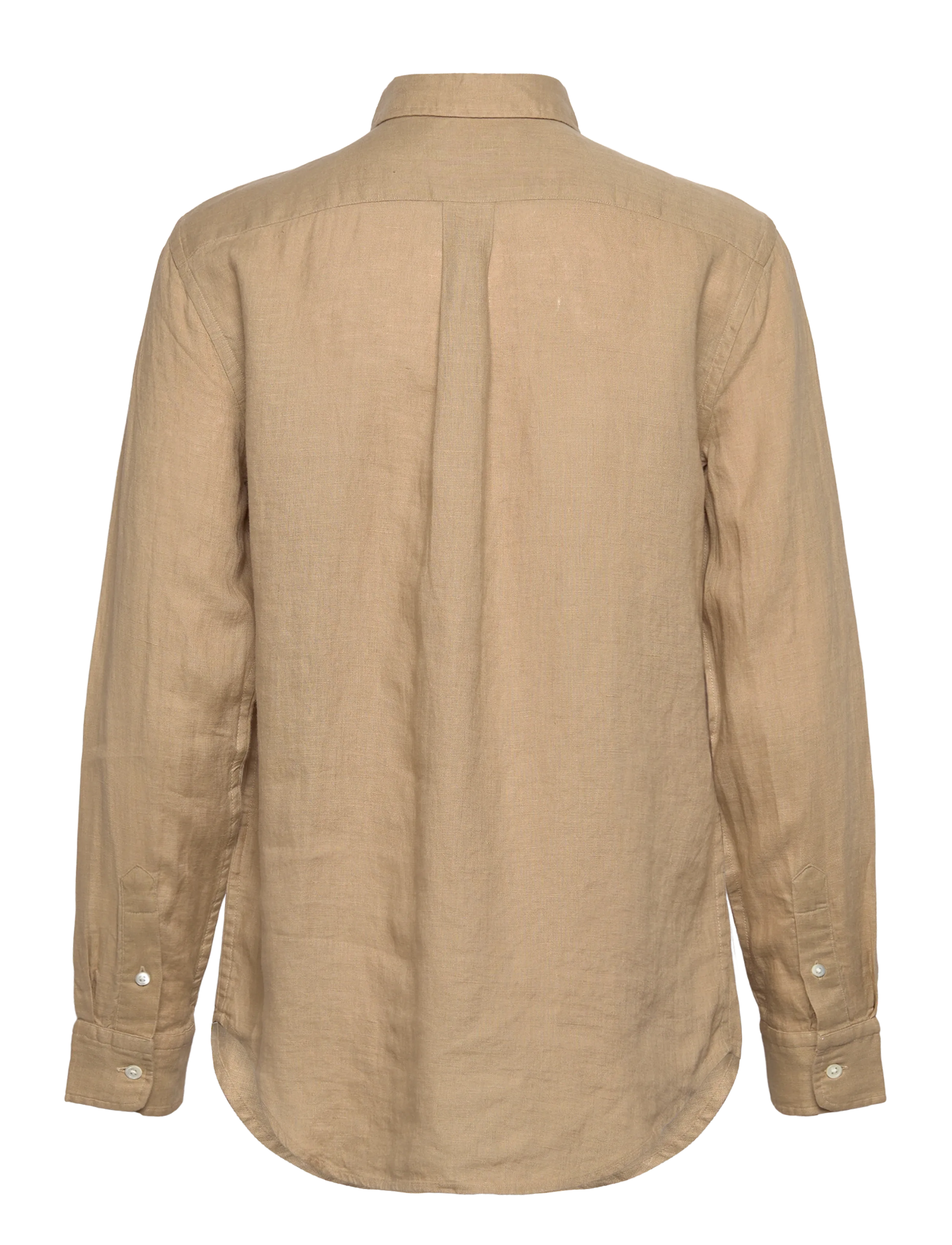Polo Ralph Lauren - Classic Fit Linen Shirt - denimskjorter - coastal beige - 1