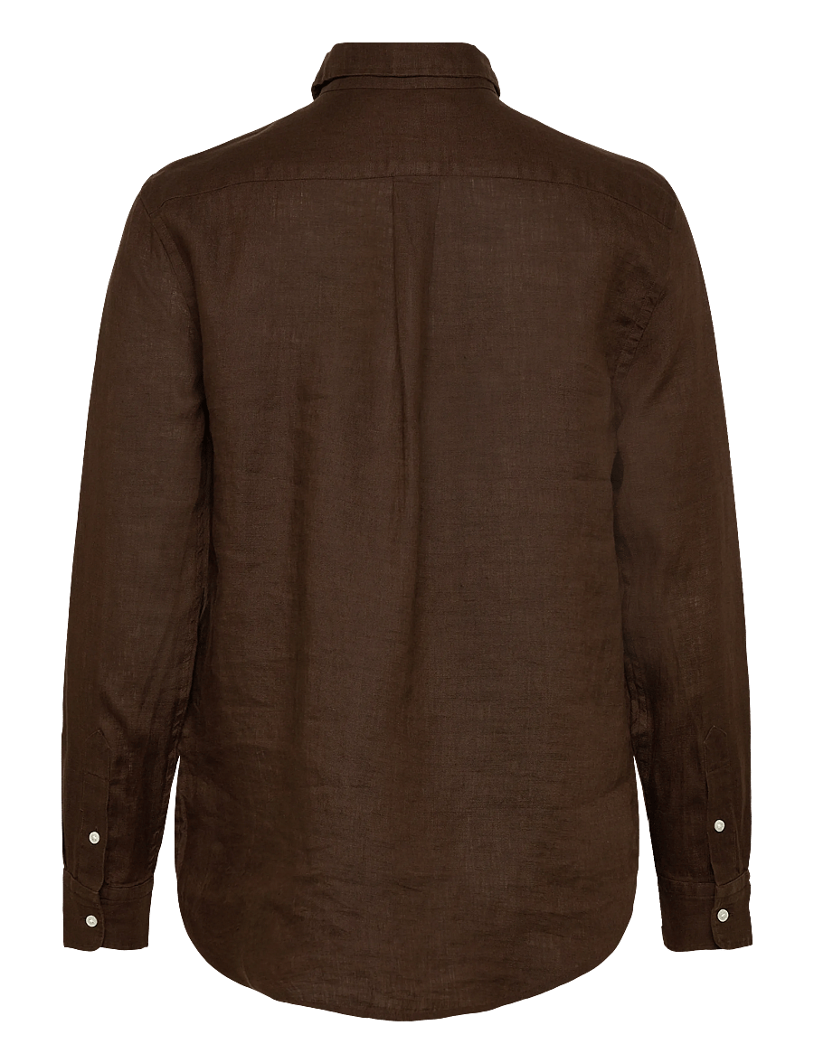 Polo Ralph Lauren - Classic Fit Linen Shirt - jeanshemden - dark brown - 2