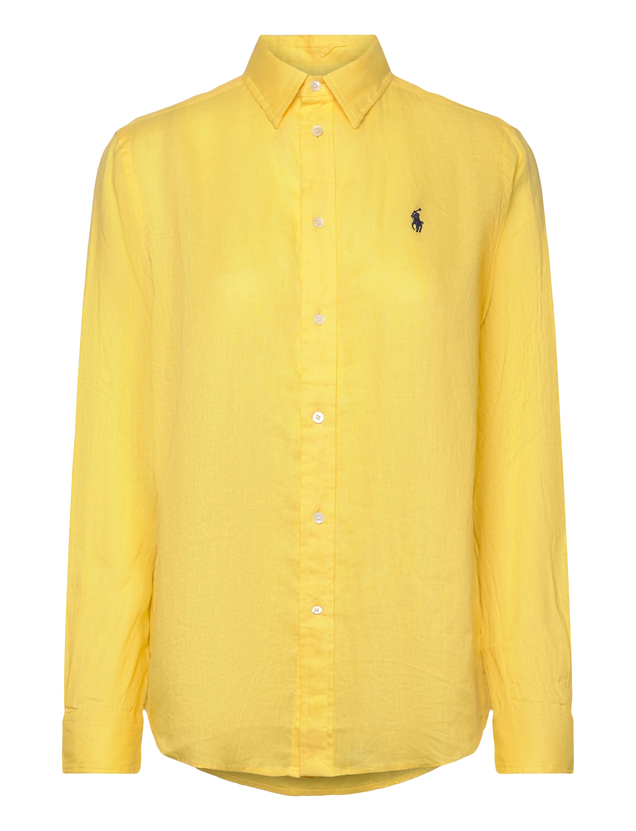Polo Ralph Lauren Classic Fit Linen Shirt - Kontoririided - OASIS YELLOW / yellow