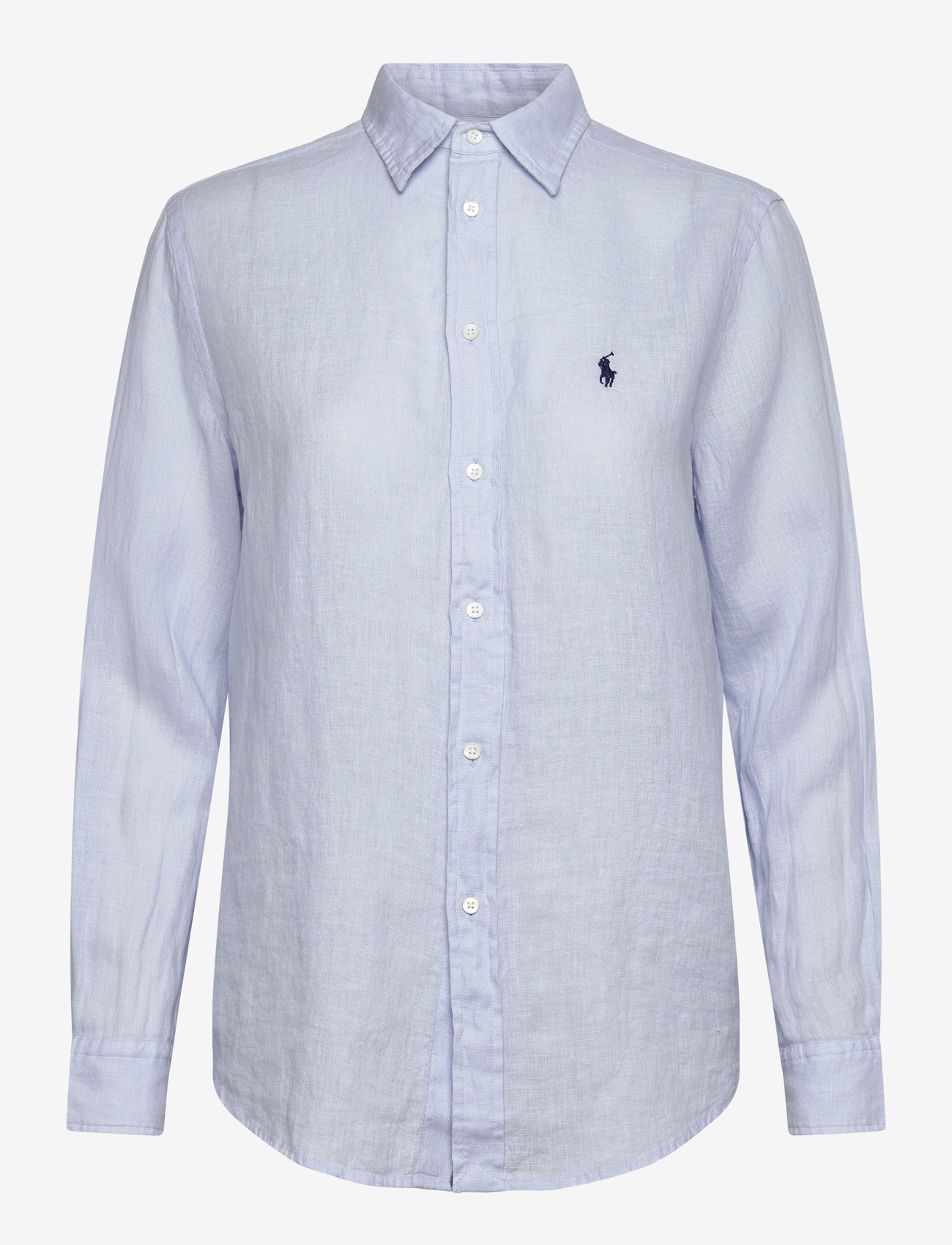 Polo Ralph Lauren - Classic Fit Linen Shirt - jeansskjortor - oxford blue - 0