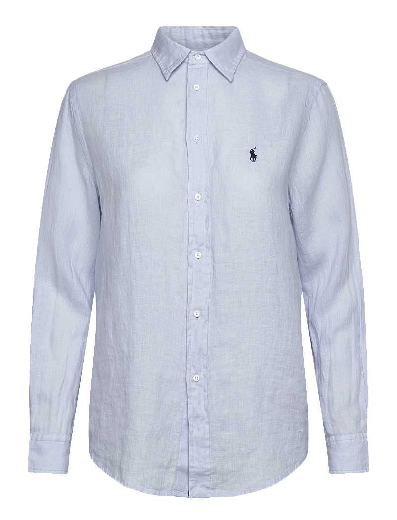 Polo Ralph Lauren - Classic Fit Linen Shirt - jeansskjortor - oxford blue - 0