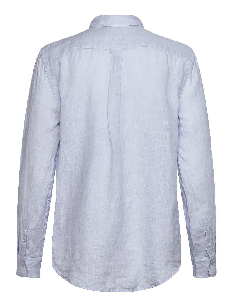 Polo Ralph Lauren - Classic Fit Linen Shirt - jeansskjortor - oxford blue - 1