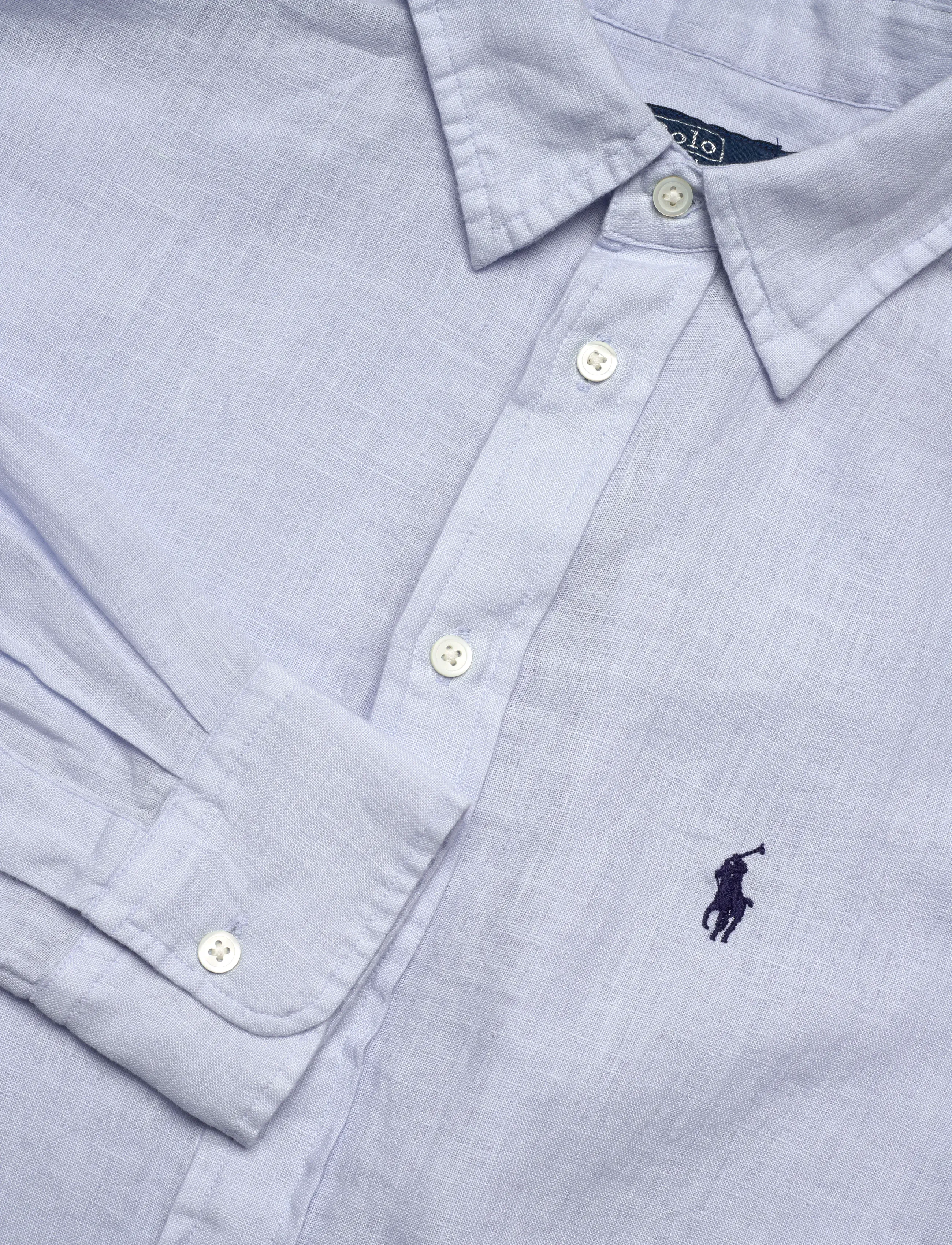 Polo Ralph Lauren - Classic Fit Linen Shirt - denimskjorter - oxford blue - 3