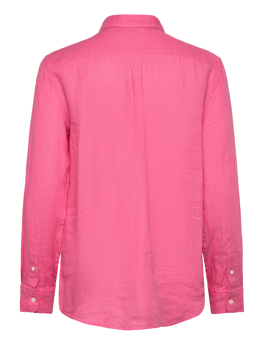 Polo Ralph Lauren - Classic Fit Linen Shirt - jeanshemden - pink - 2