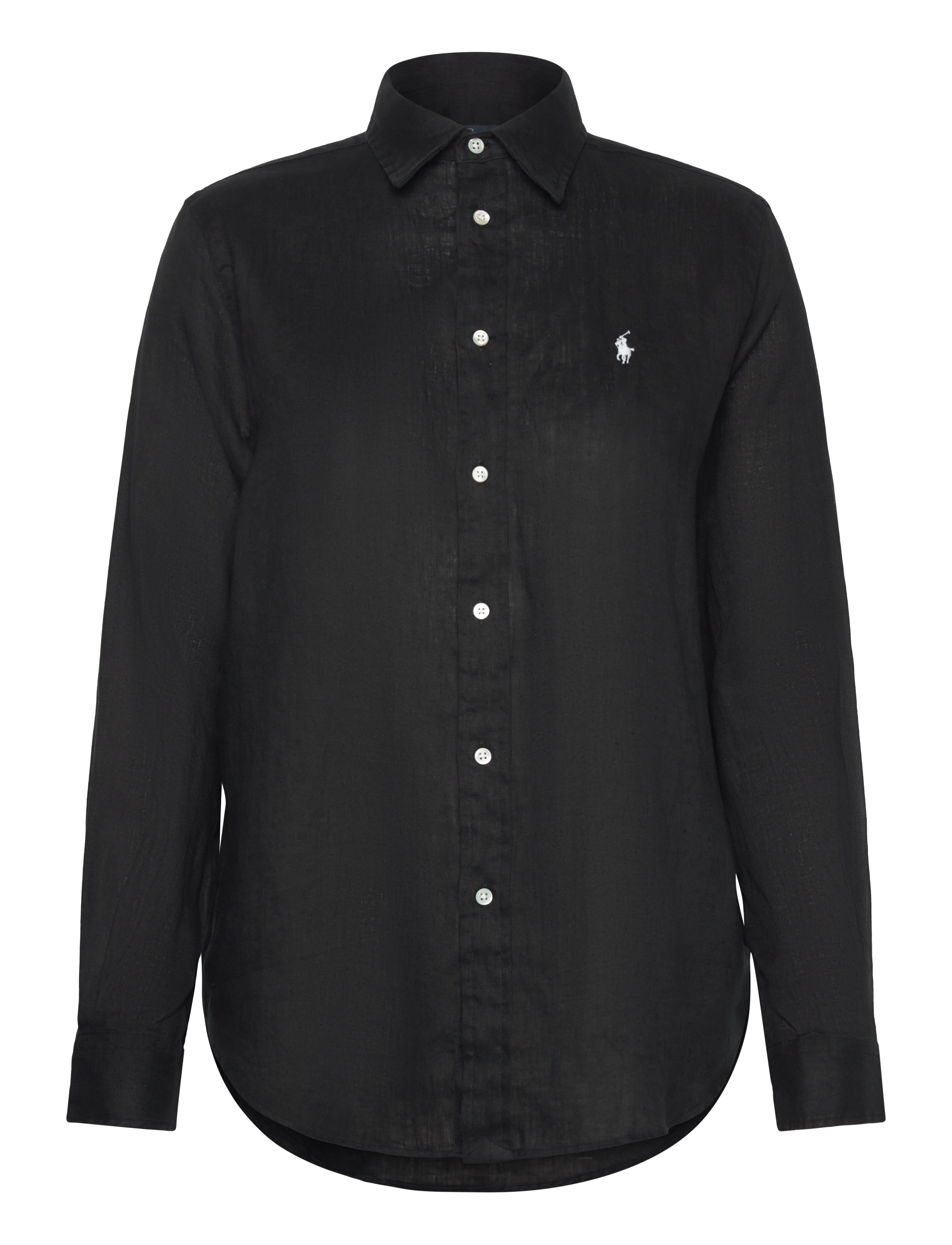 Polo Ralph Lauren Classic Fit Linen Shirt - Polo Ralph Lauren - POLO BLACK / black