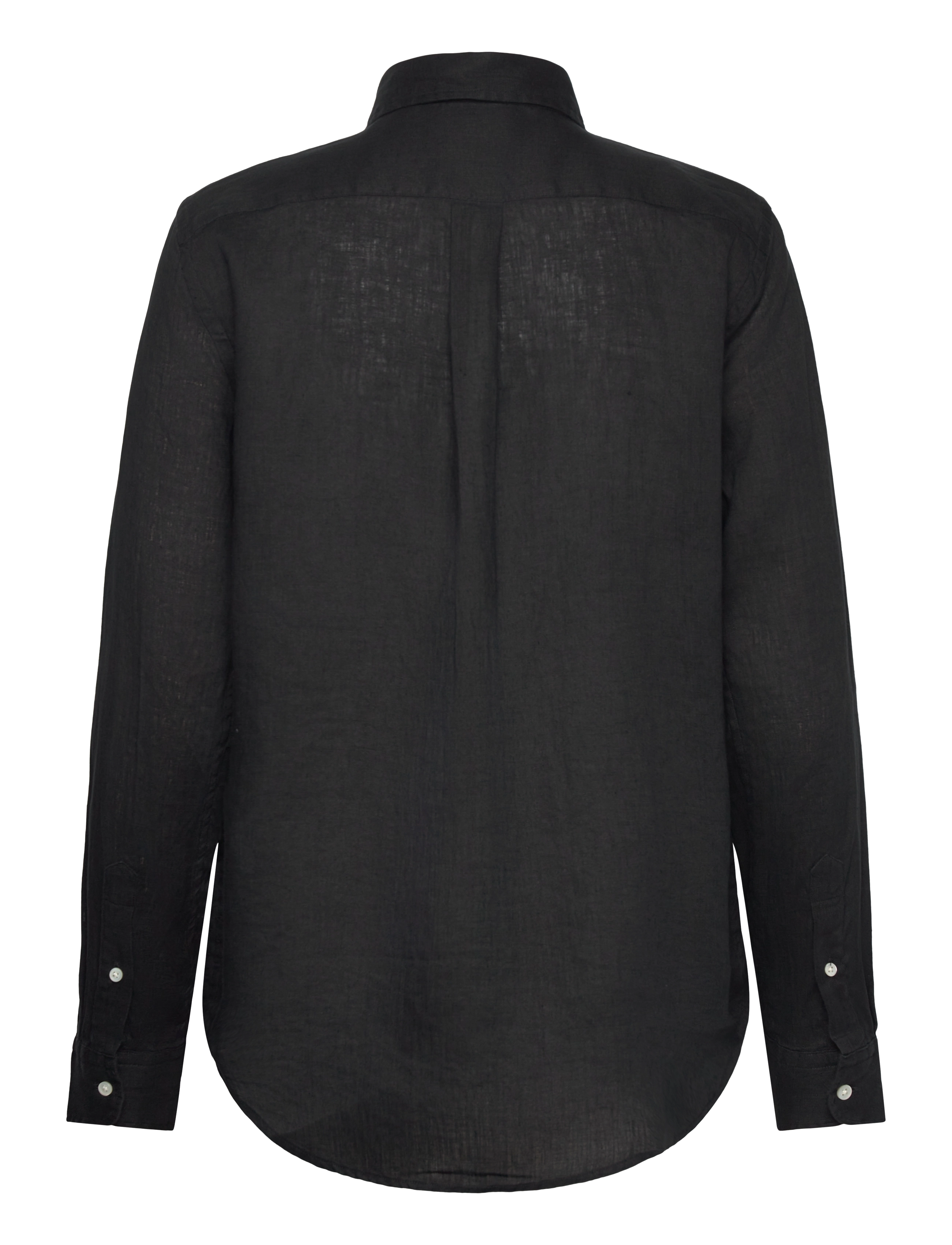 Polo Ralph Lauren - Classic Fit Linen Shirt - denimskjorter - polo black - 1