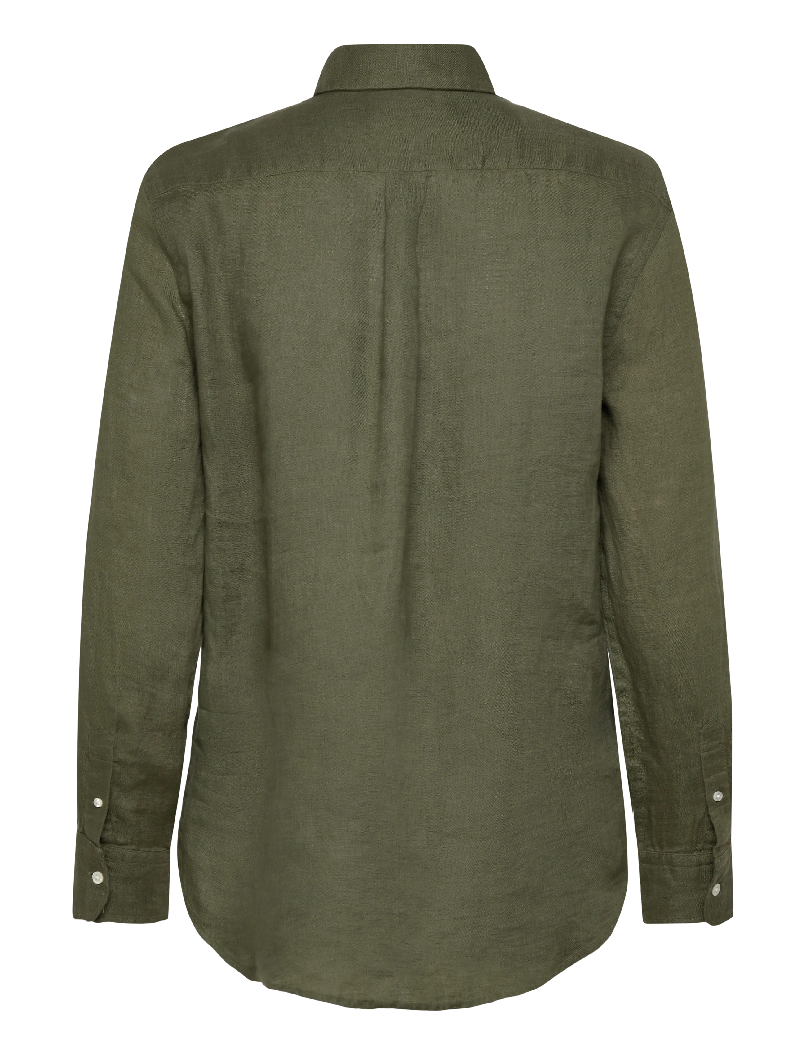 Polo Ralph Lauren - Classic Fit Linen Shirt - denimskjorter - supply olive - 2
