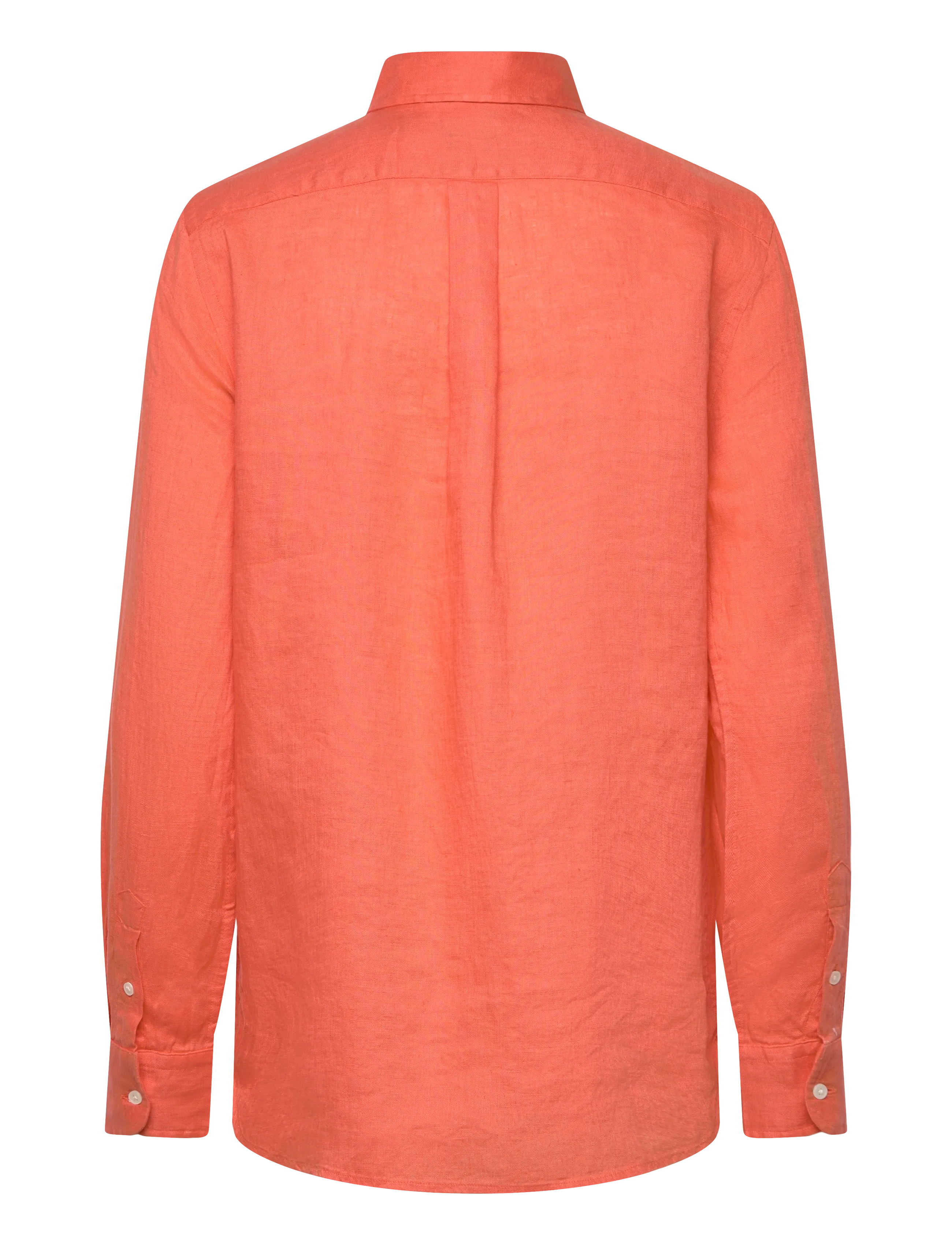 Polo Ralph Lauren - Classic Fit Linen Shirt - denimskjorter - true orange - 2