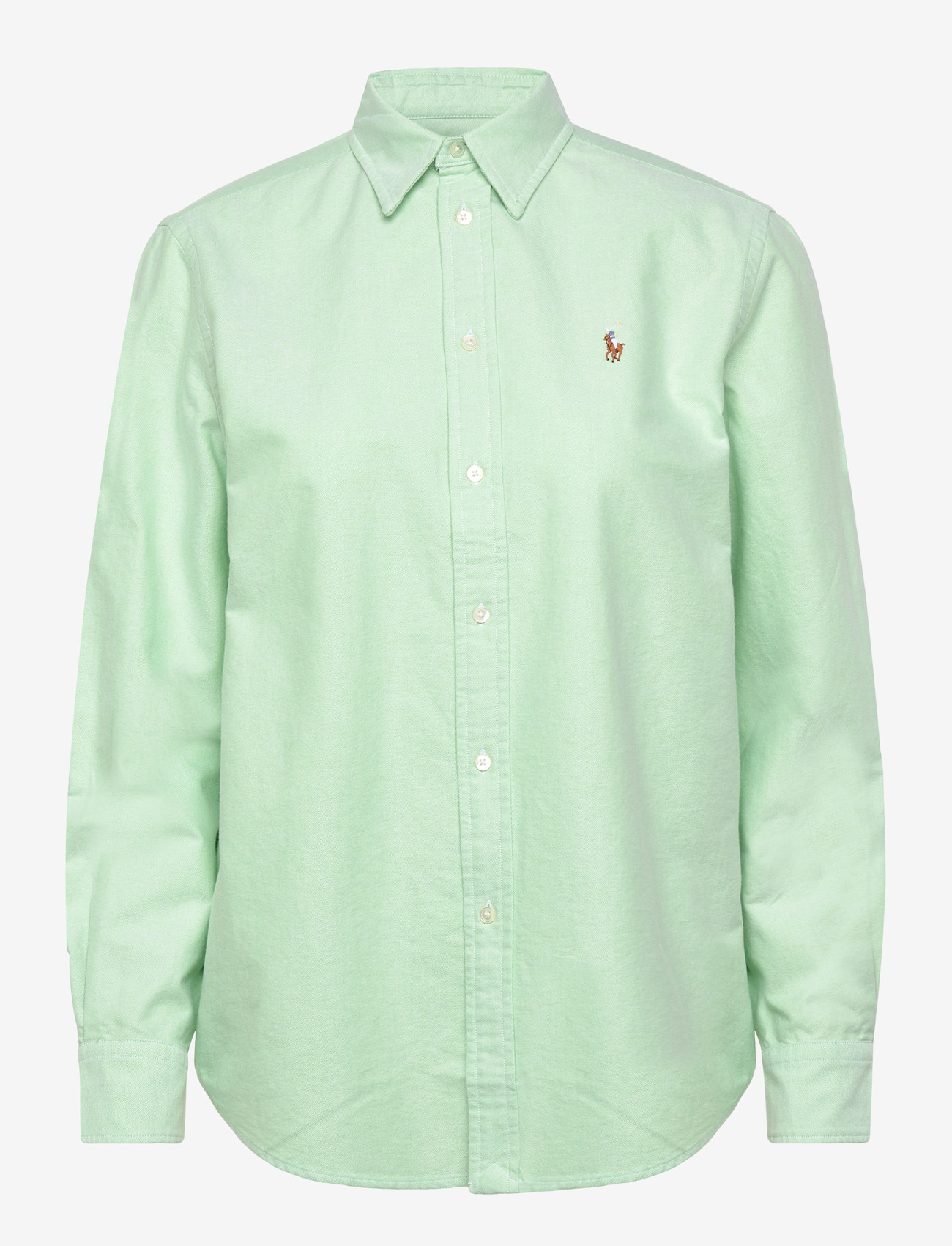 Polo Ralph Lauren - The Iconic Classic Fit Oxford Shirt - teksasärgid - lime drop - 0