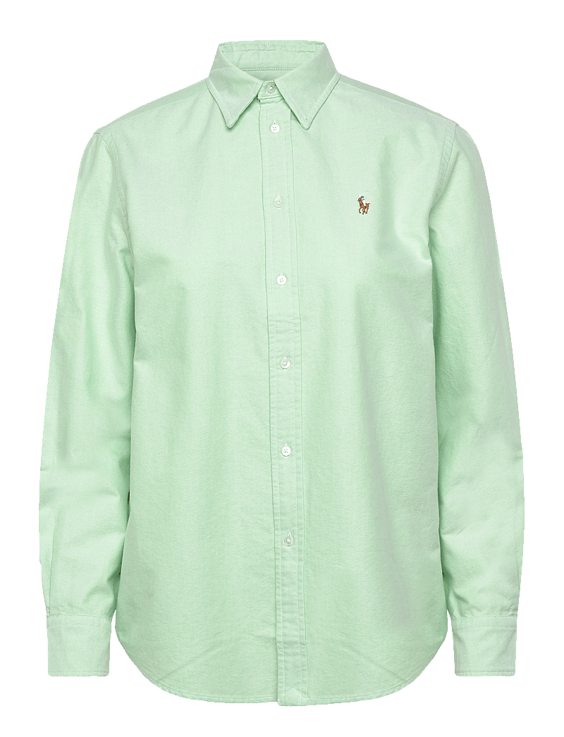 Polo Ralph Lauren - The Iconic Classic Fit Oxford Shirt - teksasärgid - lime drop - 0