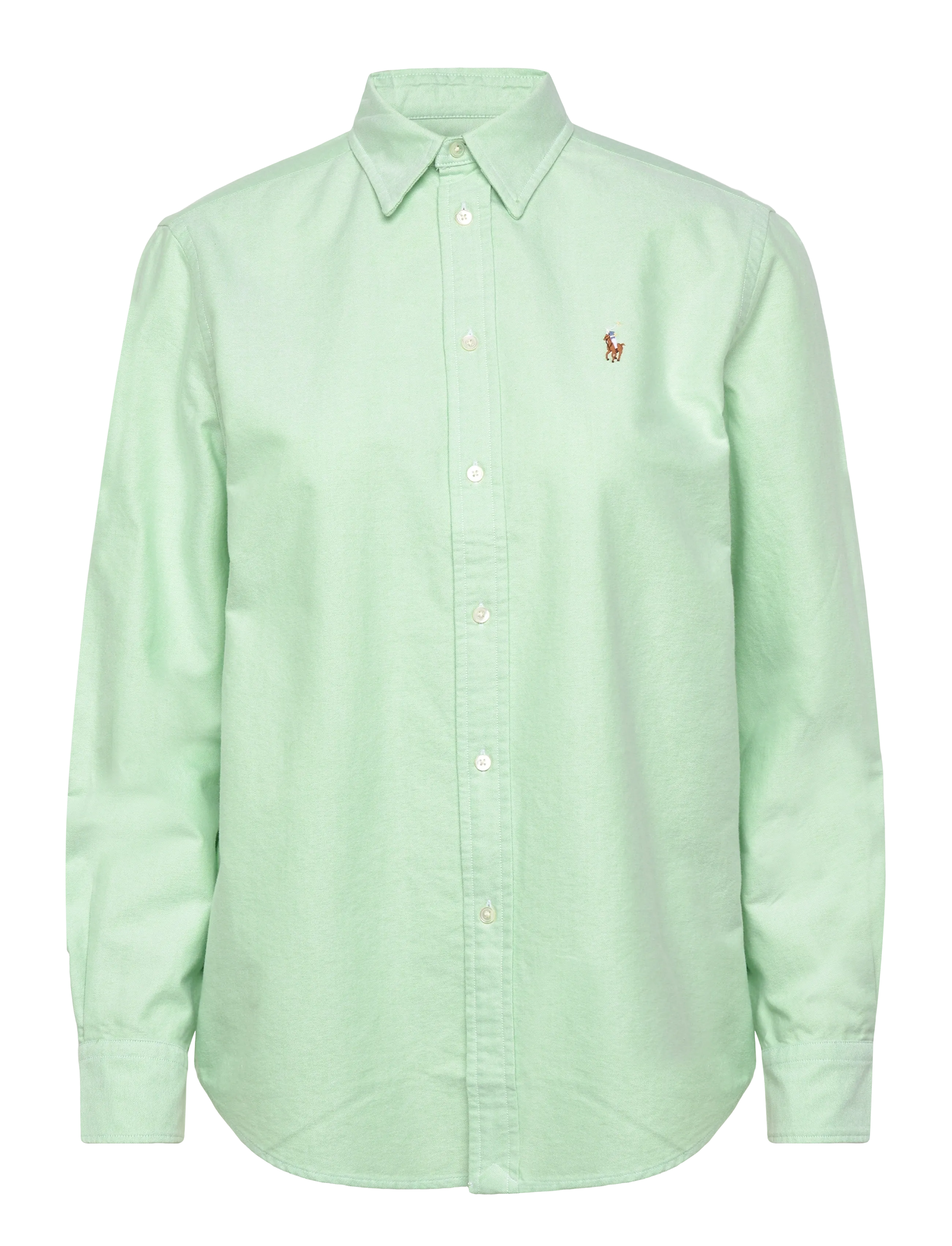 Polo Ralph Lauren The Iconic Classic Fit Oxford Shirt - Transitional Layering - LIME DROP / green